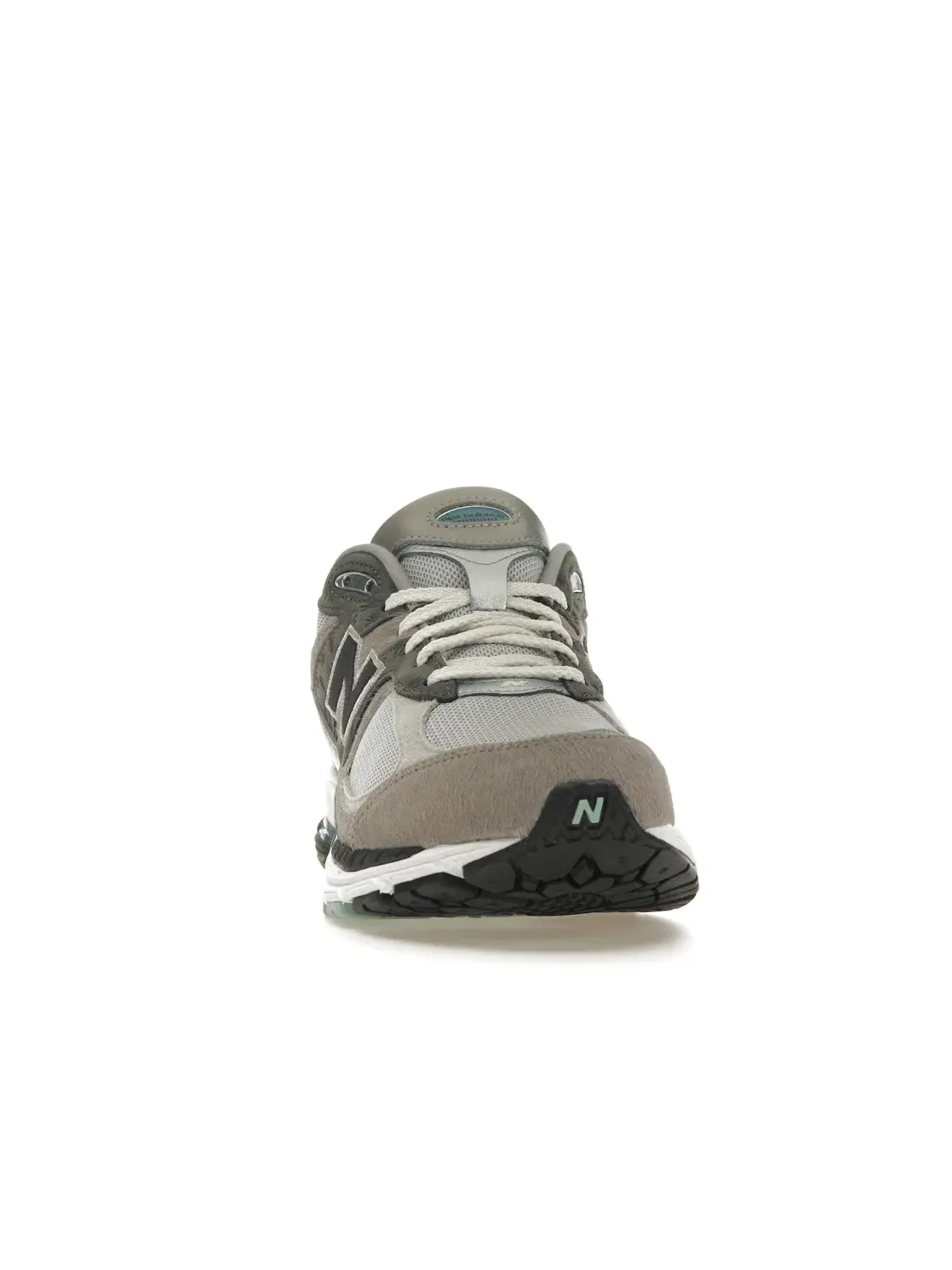 Мужские кроссовки Lifestyle New Balance 2002R atmos Grey Rat — изображение 2 из 4, серый темно-синий белый