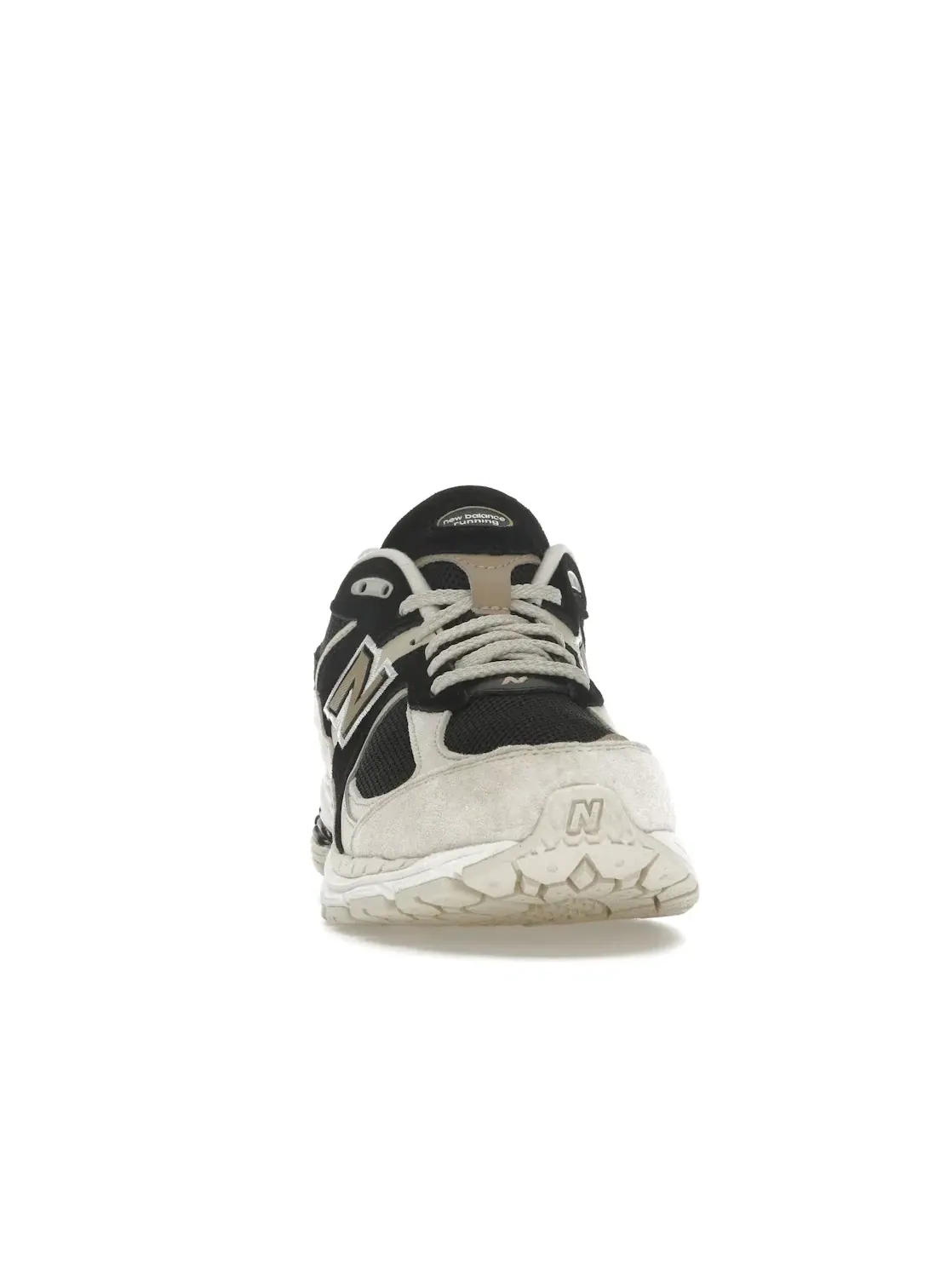 Мужские кроссовки Lifestyle New Balance 2002R — изображение 2 из 4, черный/бежевый/бежевый