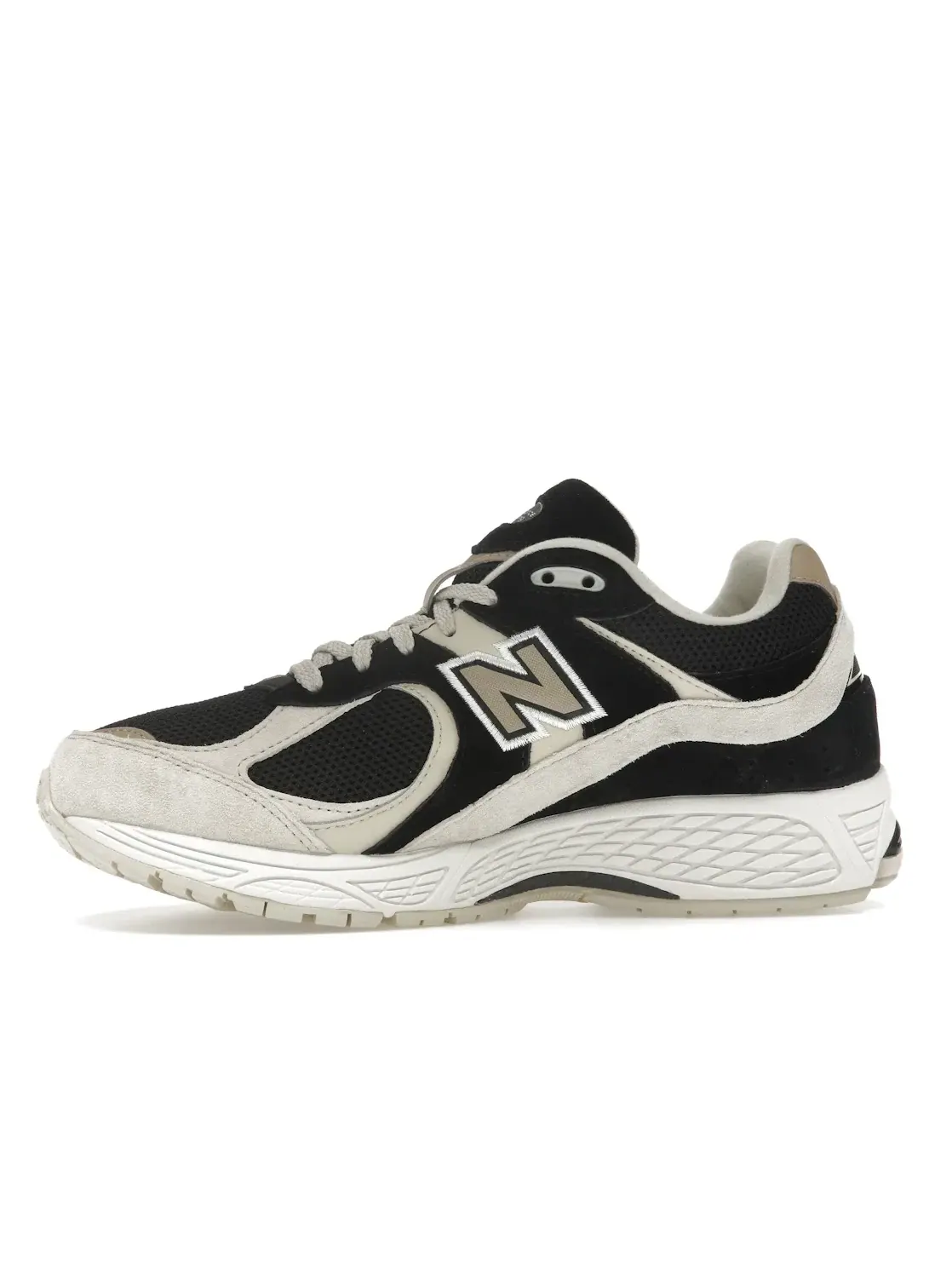 Мужские кроссовки Lifestyle New Balance 2002R — изображение 3 из 4, черный/бежевый/бежевый