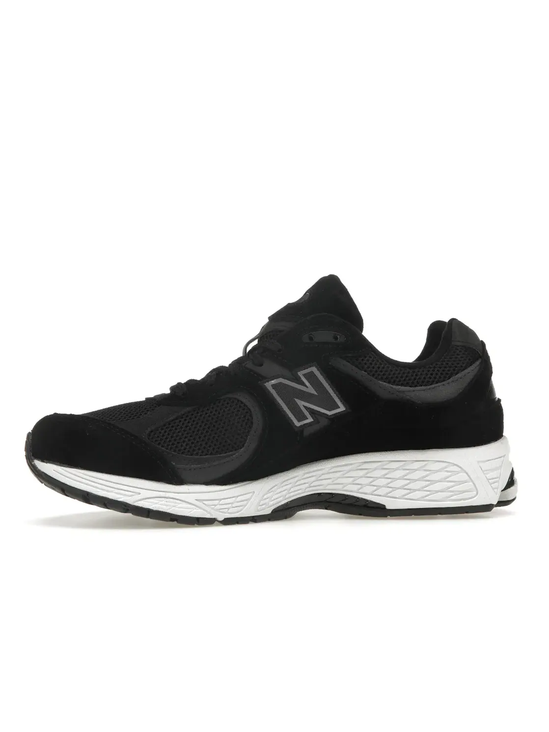 Мужские кроссовки с сетчатым верхом New Balance 2002R — изображение 3 из 4, черный