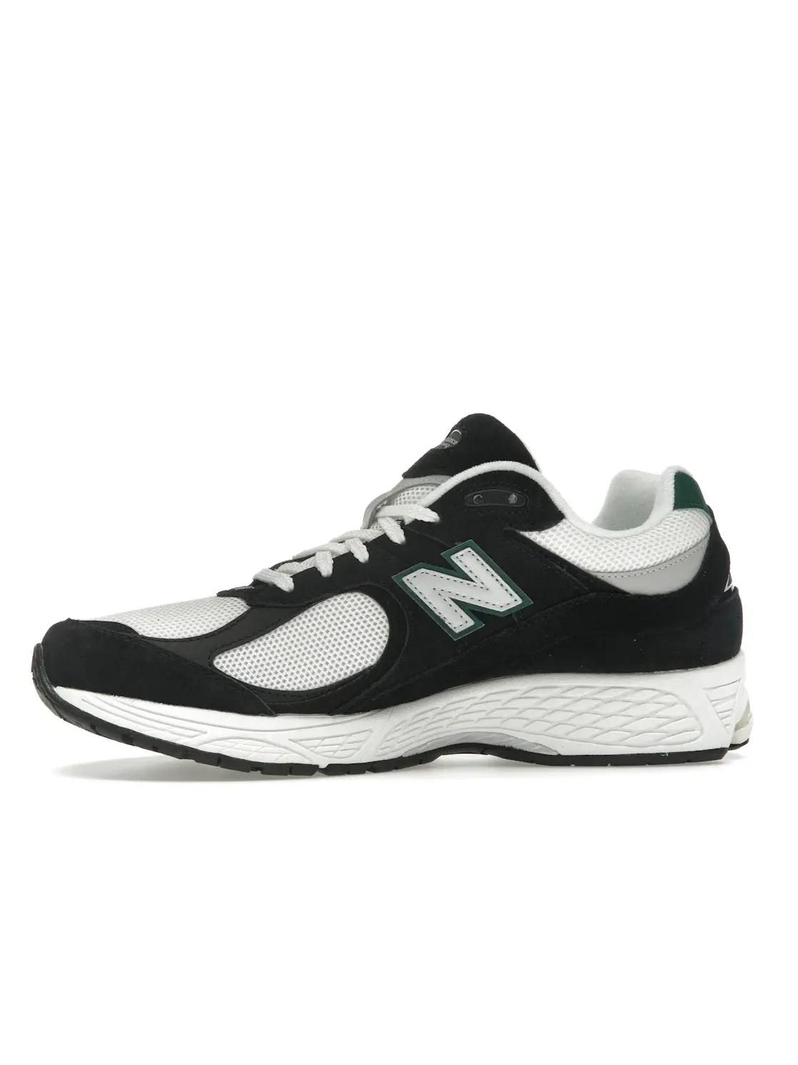 Мужские кроссовки Lifestyle New Balance 2002R — изображение 3 из 4, черный/зеленый