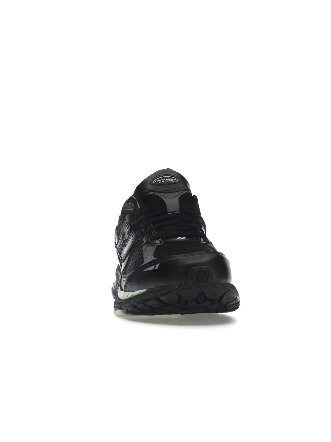 Мужские кроссовки Lifestyle New Balance 2002R — изображение 2 из 4, черный/зеленый