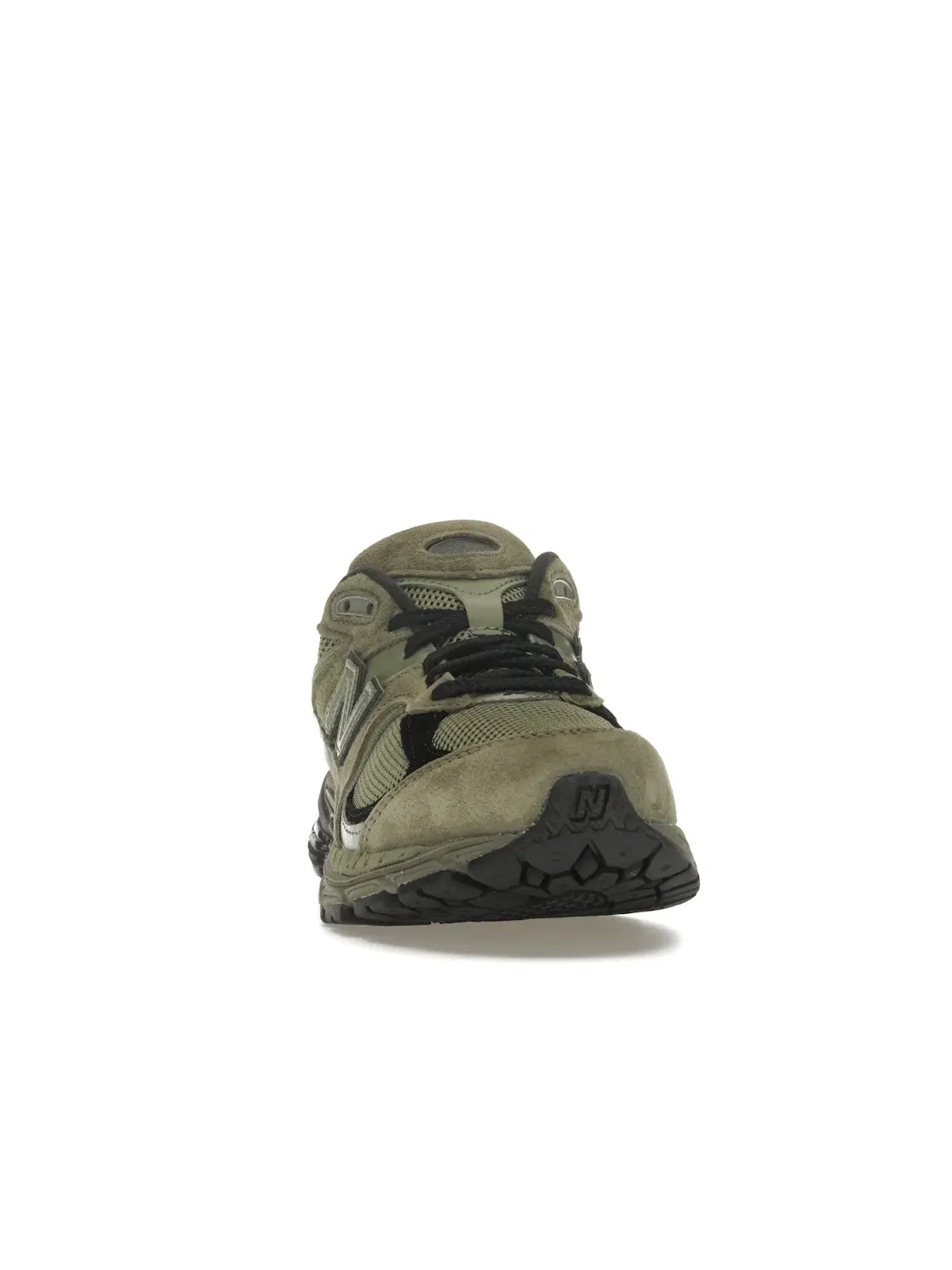 Мужские кроссовки Lifestyle New Balance 2002R, Dark Camo/Dark Olivine — изображение 2 из 4