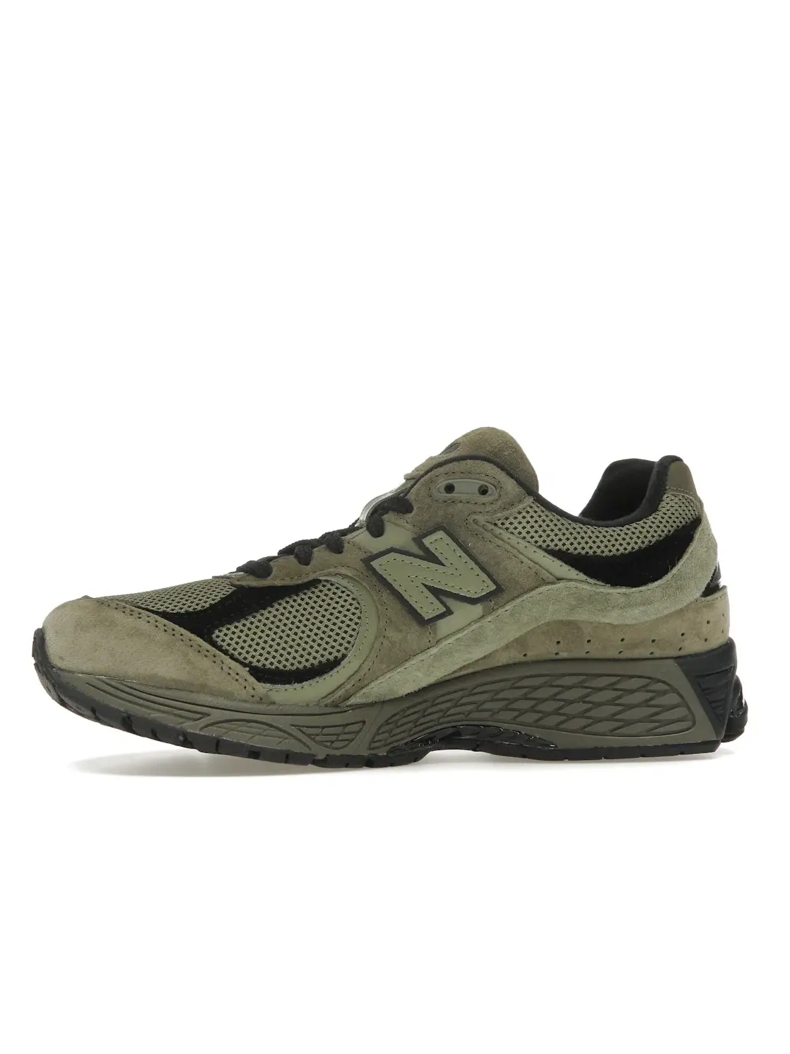 Мужские кроссовки Lifestyle New Balance 2002R, Dark Camo/Dark Olivine — изображение 3 из 4
