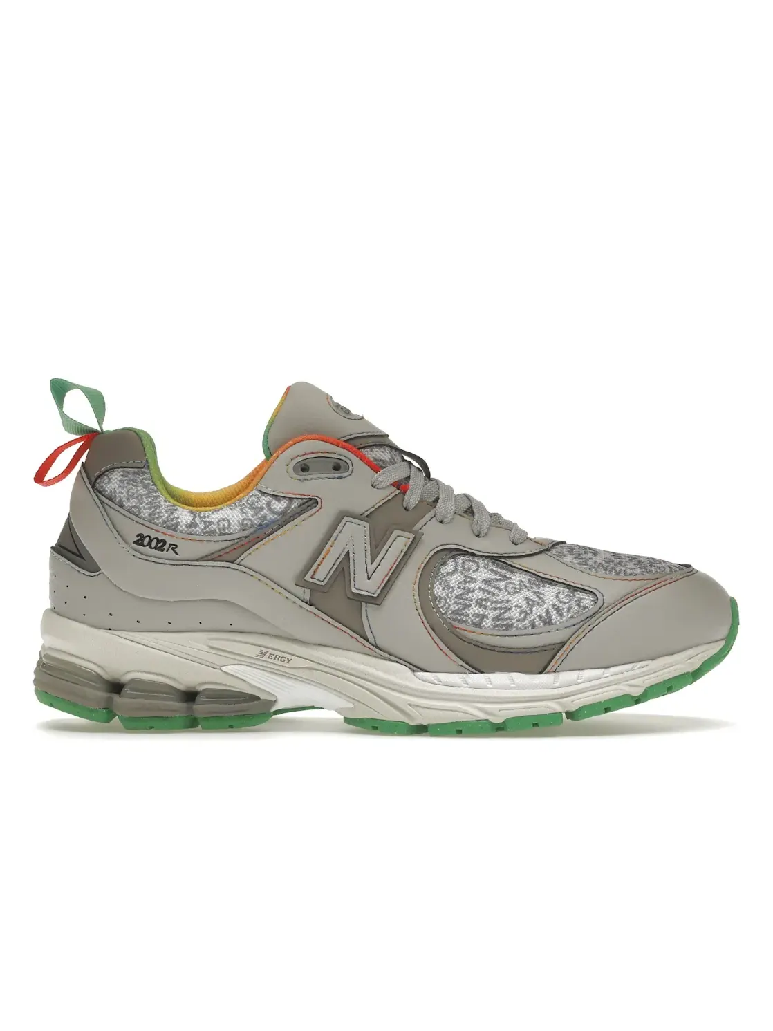 Мужские кроссовки из переработанных материалов New Balance 2002R — изображение 1 из 4, зеленый