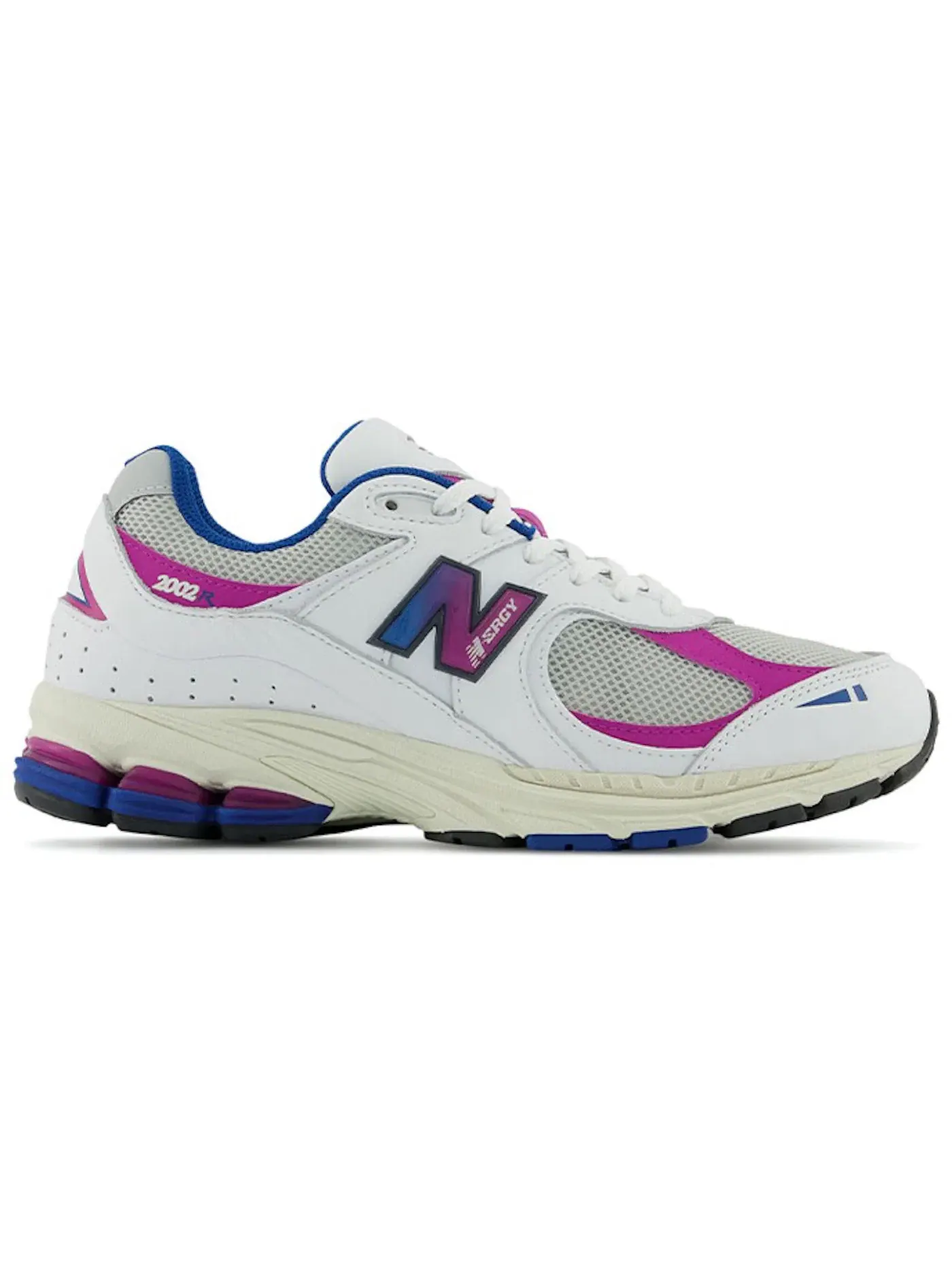 Мужские кроссовки для повседневной жизни New Balance 2002R — изображение 1 из 1, белый/розовый/синий