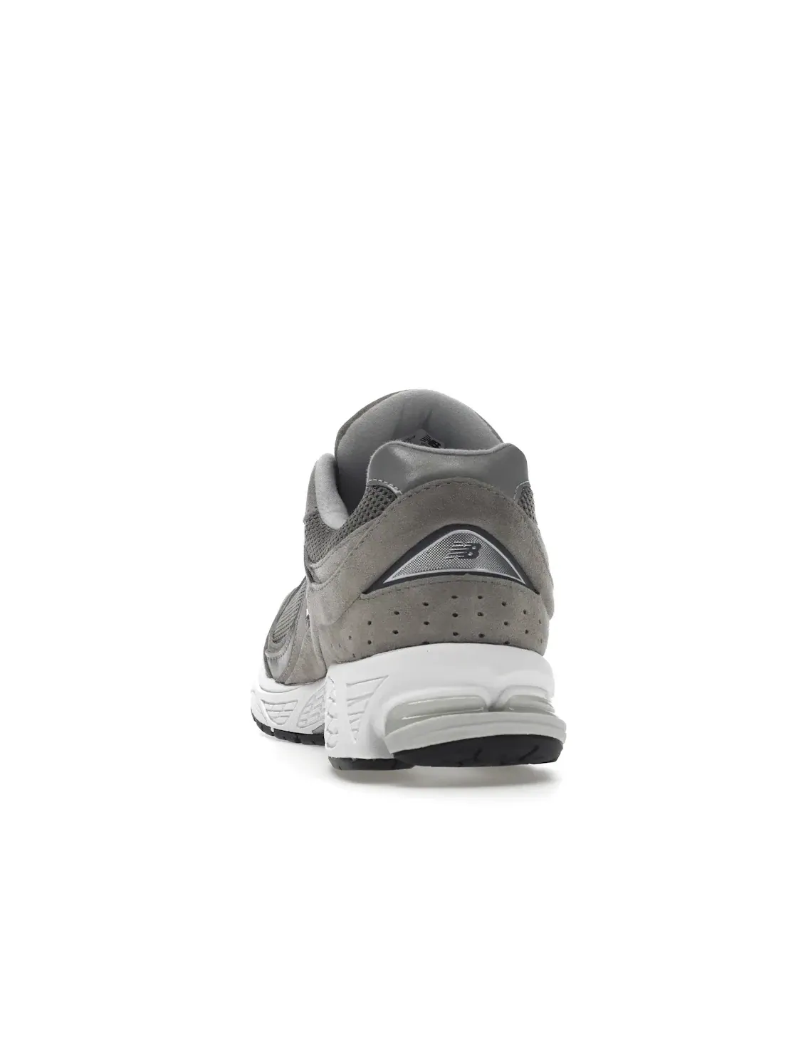 Мужские кроссовки с перфорированной кожей и замшей New Balance 2002R — изображение 4 из 4, серый белый