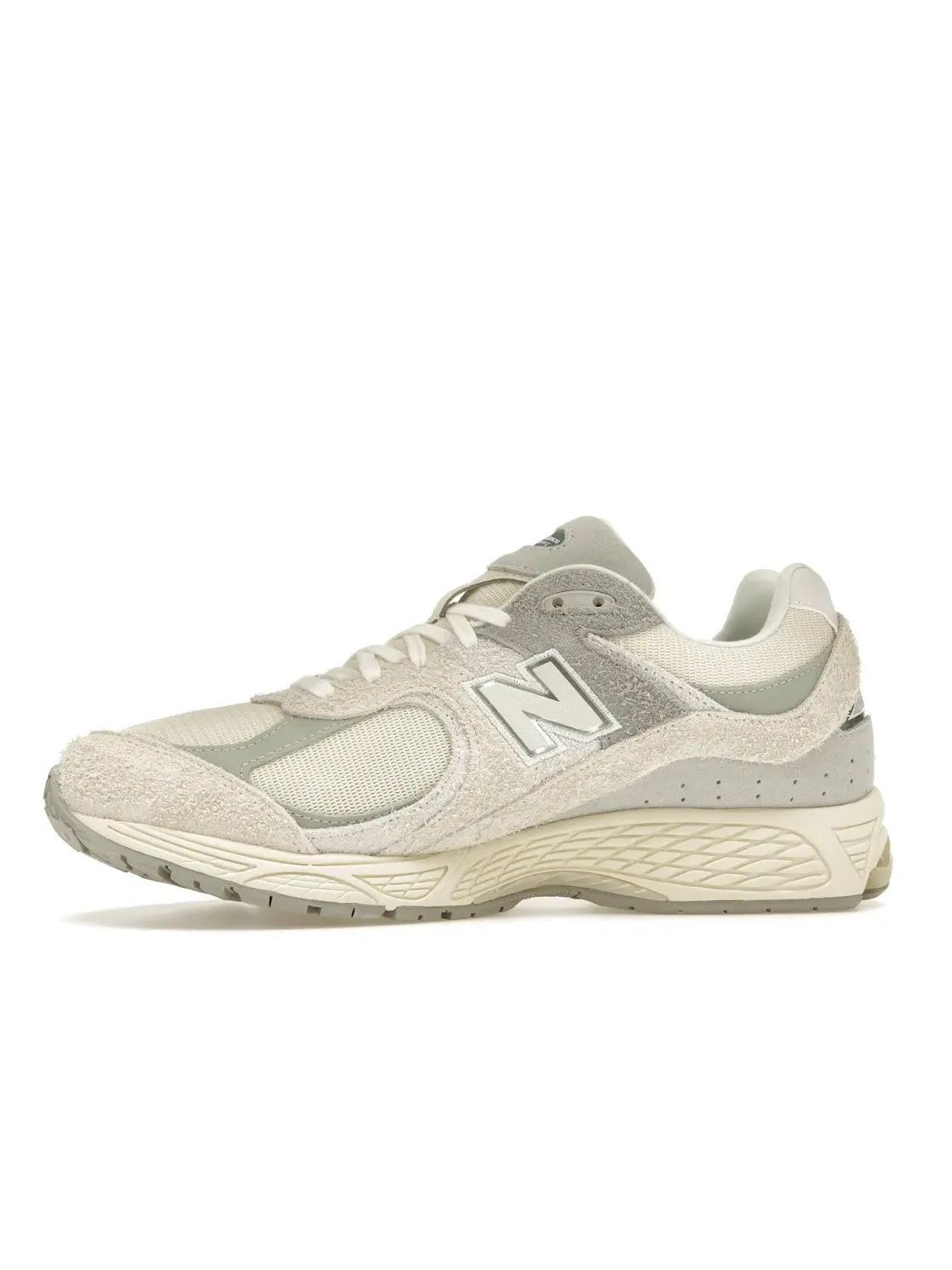 Мужские кроссовки с уникальной текстурой New Balance 2002R, Linen/Concrete — изображение 3 из 4