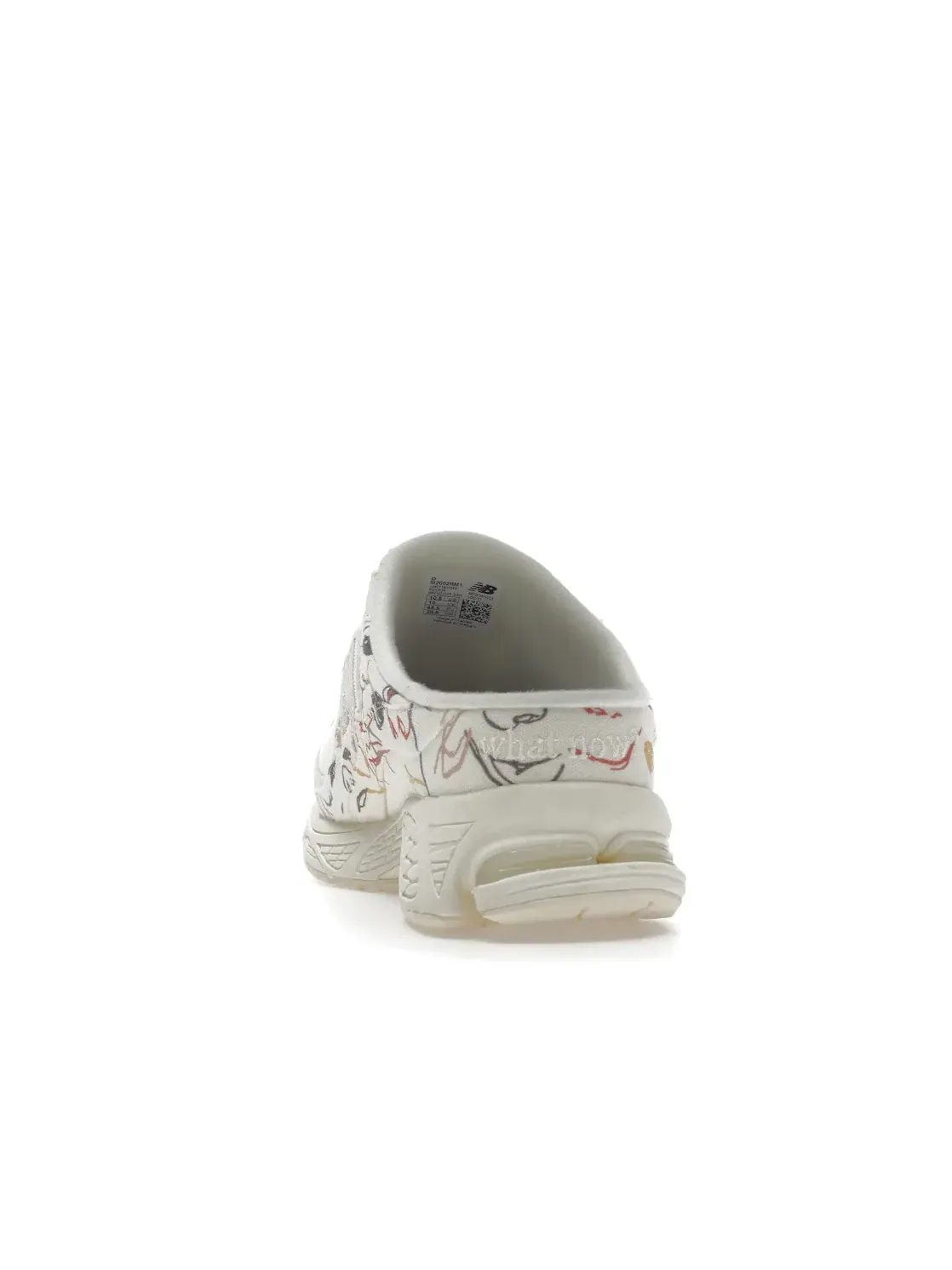 Мужские кеды-мюли Lifestyle с принтом New Balance 2002R Mule Bryant Giles What Now? — изображение 4 из 4, бежевый