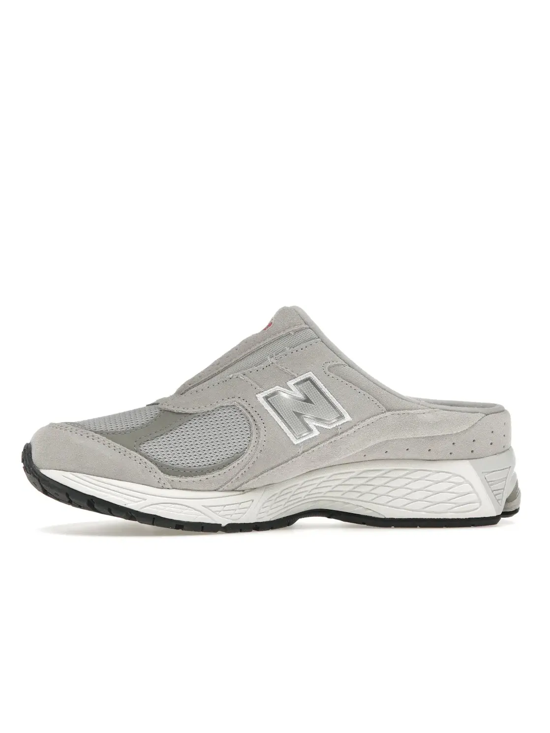 Мужские кроссовки-мюли с сетчатым верхом New Balance 2002R Mule, Rain Cloud/Marblehead — изображение 3 из 4
