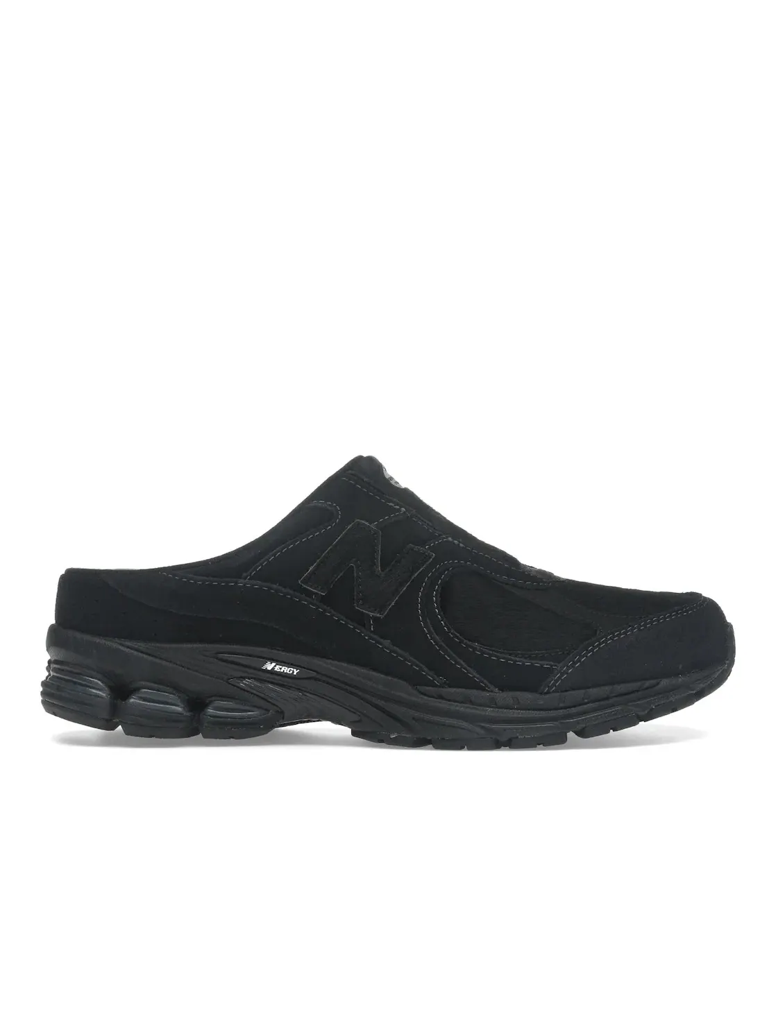 Мужские кеды-мюли New Balance 2002R Mule — изображение 1 из 4, черный