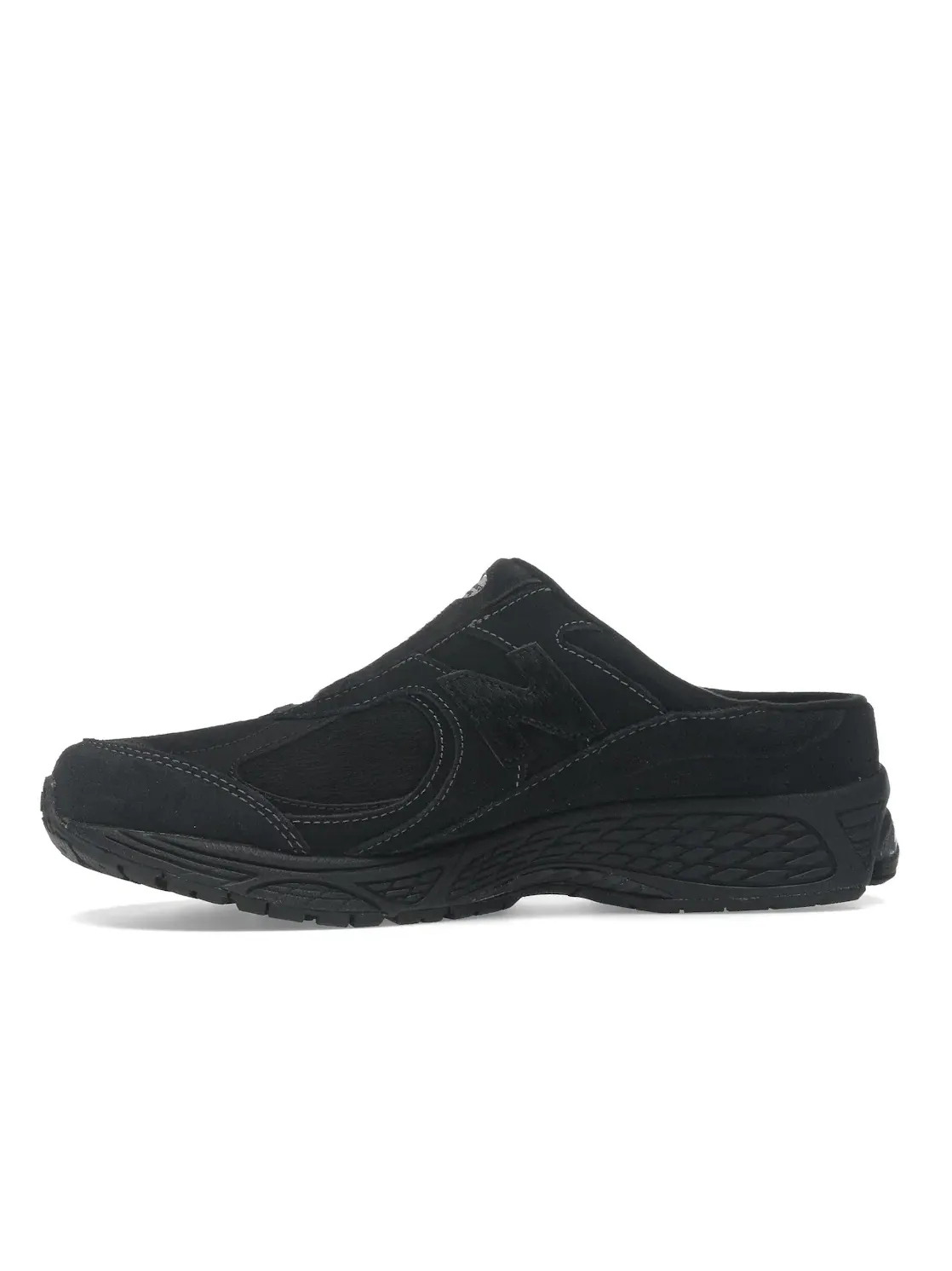 Мужские кеды-мюли New Balance 2002R Mule — изображение 3 из 4, черный