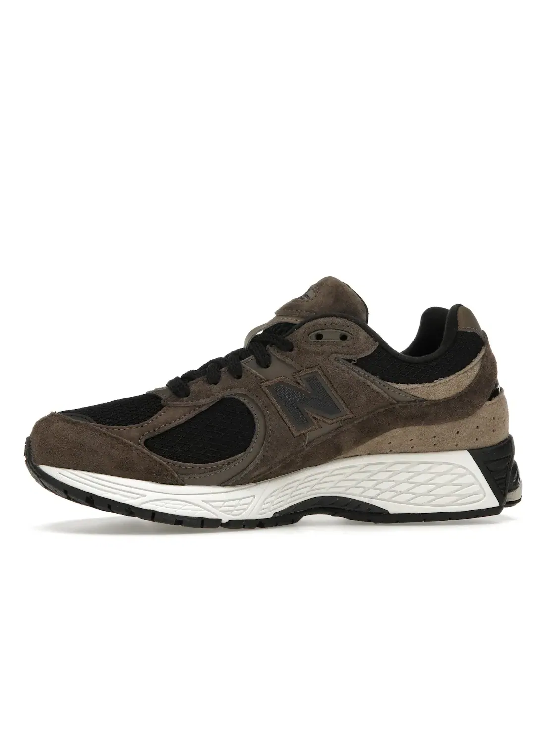 Мужские кроссовки Lifestyle New Balance 2002R — изображение 3 из 4, черный/белый