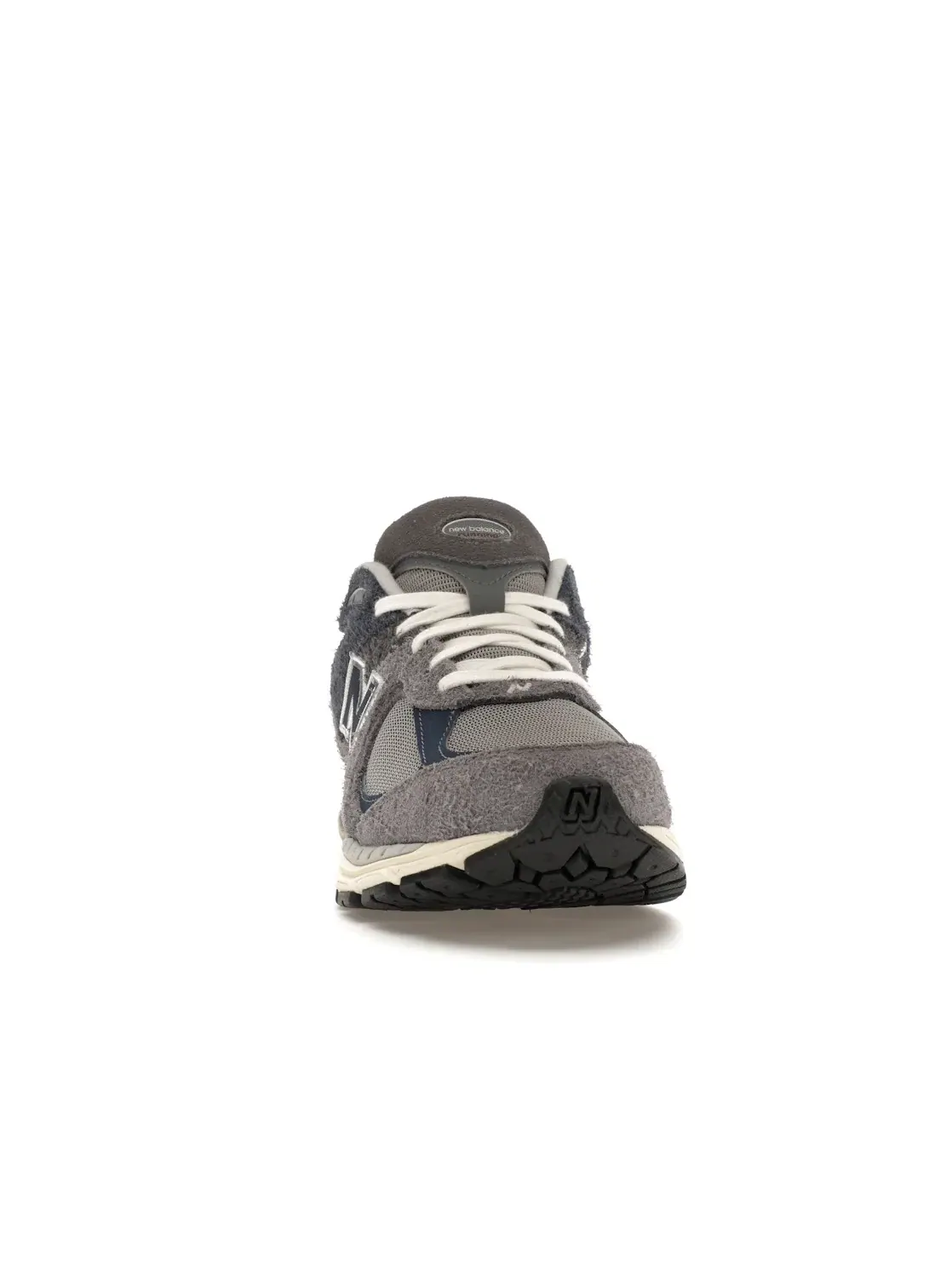 Мужские кроссовки с замшей New Balance 2002R — изображение 2 из 4, темно-синий//серый