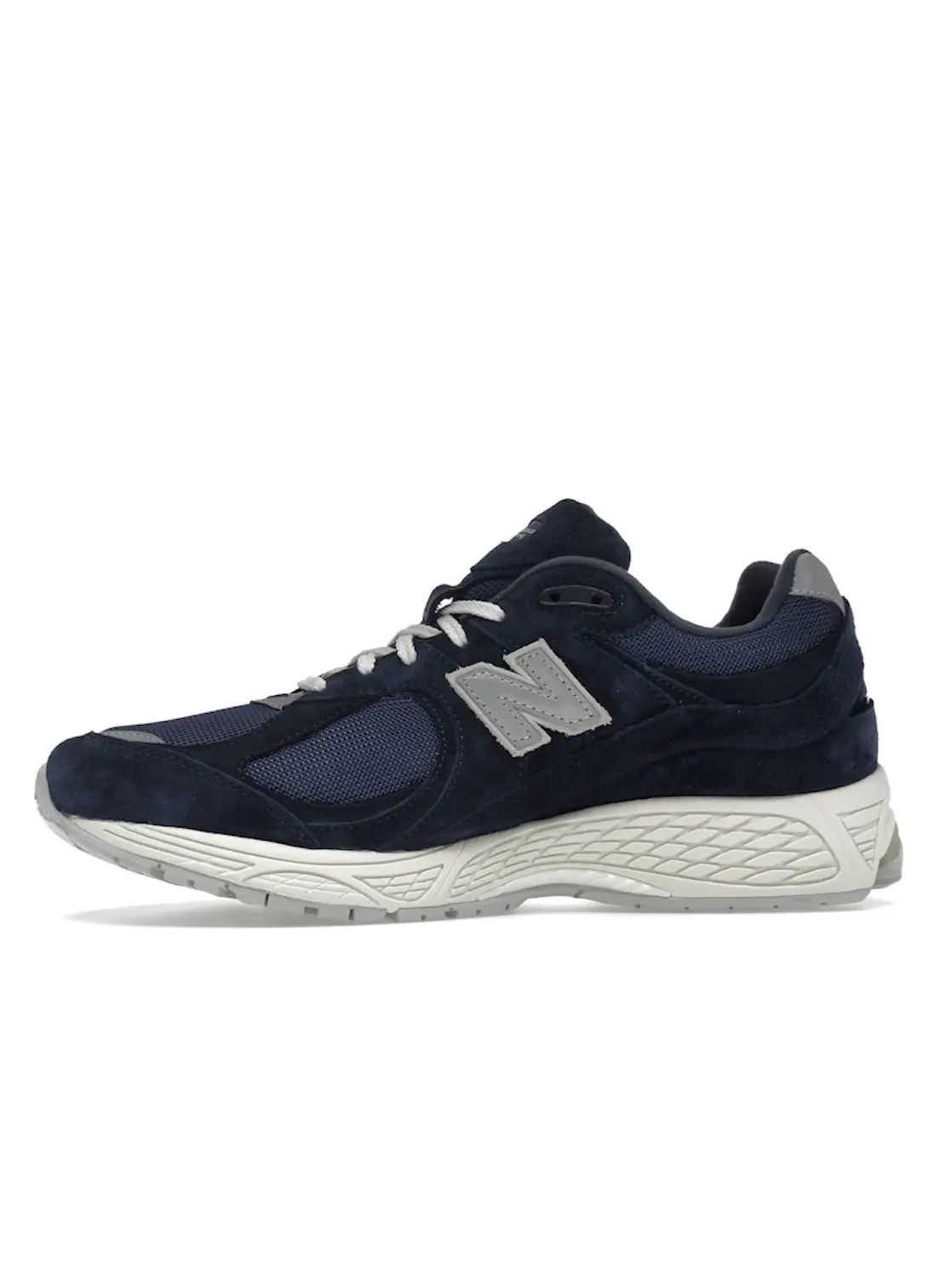Мужские кроссовки с замшевым верхом New Balance 2002R — изображение 3 из 4, темно-синий/серый
