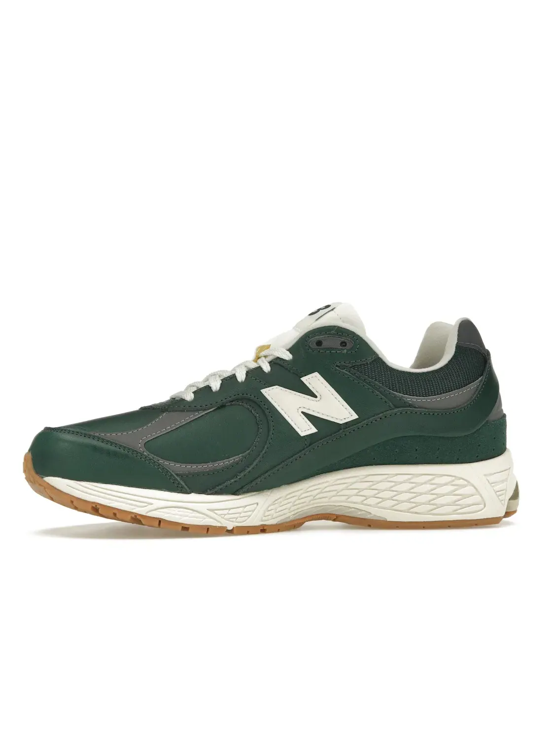 Мужские кроссовки Lifestyle New Balance 2002R — изображение 3 из 4, зеленый/серый/белый