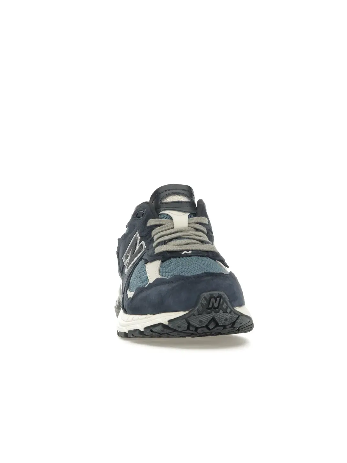 Мужские кроссовки lifestyle с сетчатым верхом New Balance 2002R — изображение 2 из 4, темный темно-синий/синий