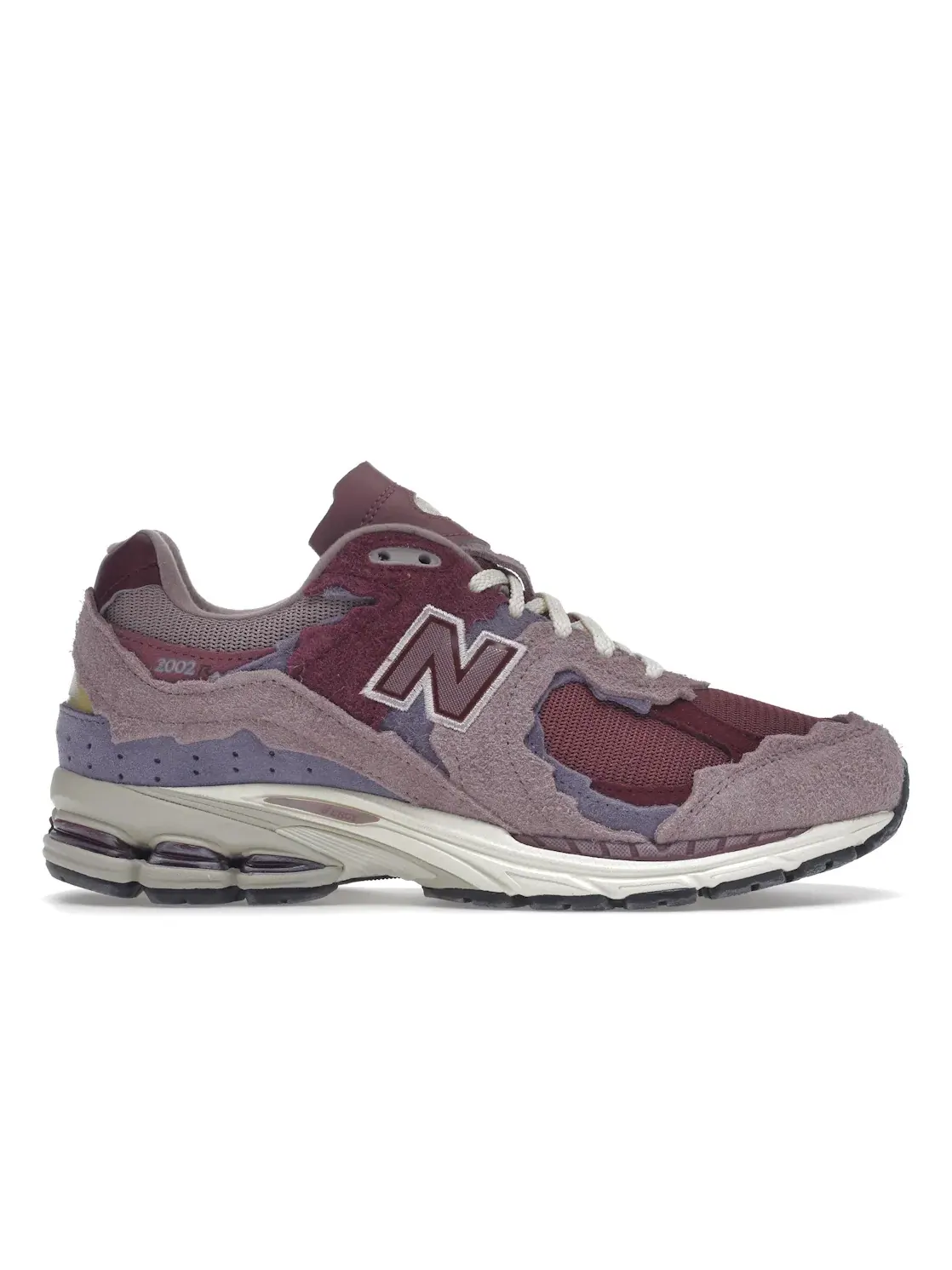 Мужские кроссовки с состаренным дизайном New Balance 2002R — изображение 1 из 4, розовый/фиолетовый