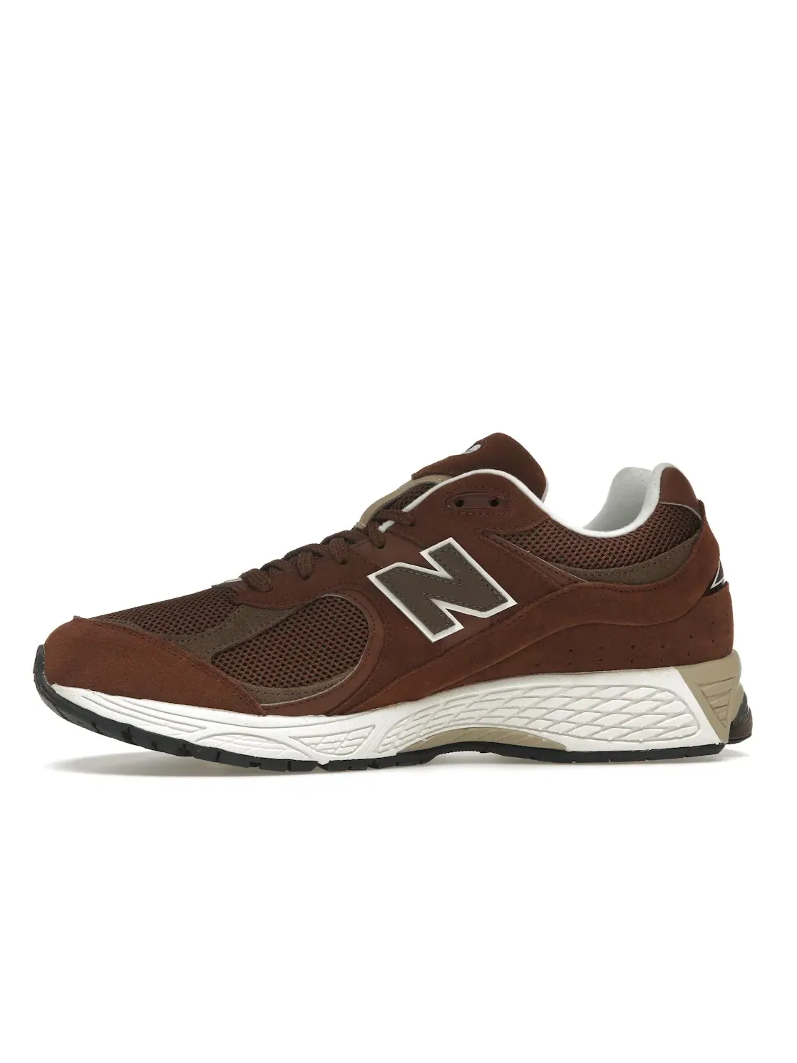 Мужские кроссовки Lifestyle New Balance 2002R, Rich Oak/Dark Mushroom/Sea Salt — изображение 3 из 4
