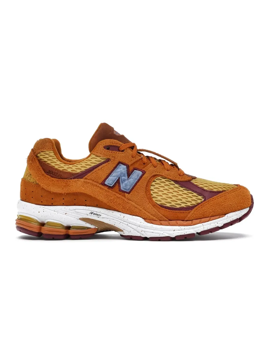 Мужские кроссовки с принтом New Balance 2002R New Balance — изображение 1 из 4, оранжевый/желтый/синий