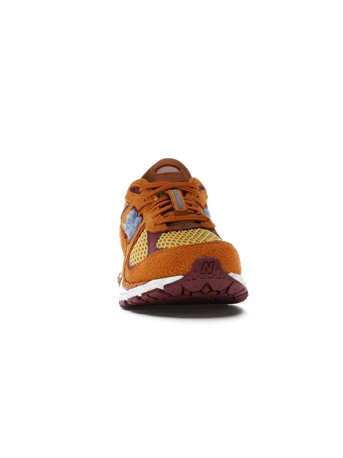 Мужские кроссовки с принтом New Balance 2002R New Balance — изображение 2 из 4, оранжевый/желтый/синий