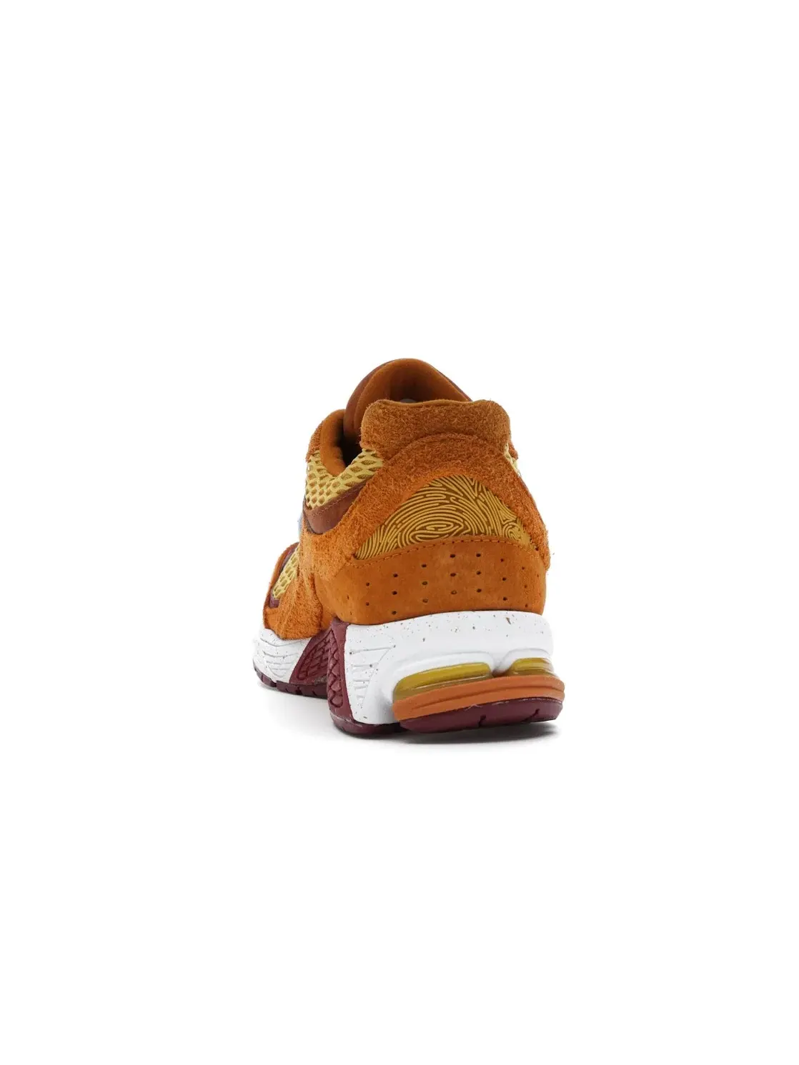 Мужские кроссовки с принтом New Balance 2002R New Balance — изображение 4 из 4, оранжевый/желтый/синий
