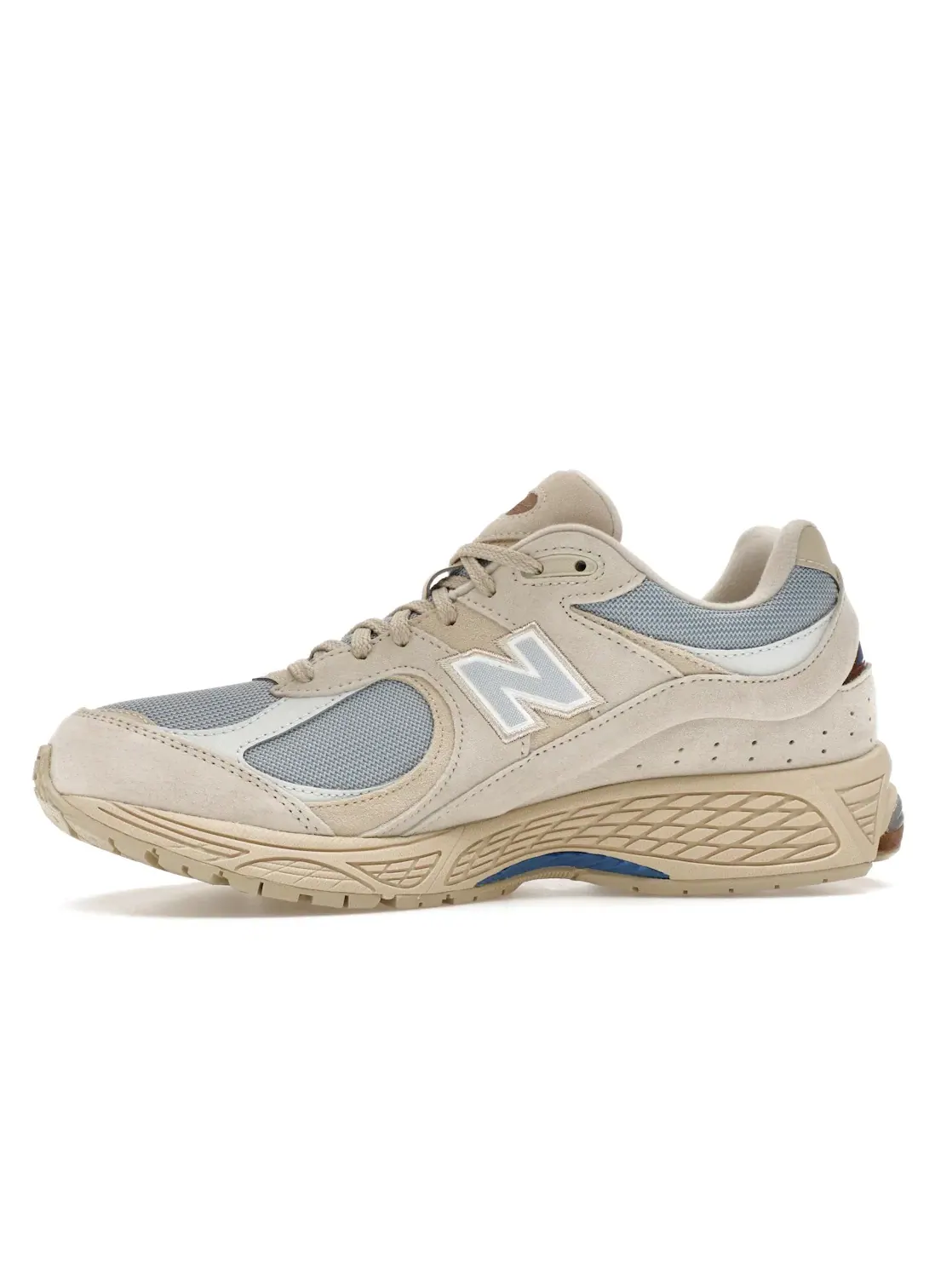 Мужские кроссовки Lifestyle New Balance 2002R — изображение 3 из 4, светлый серый