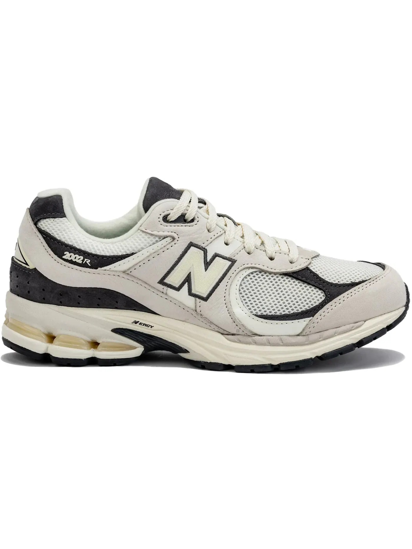 Мужские кроссовки с сетчатым верхом New Balance 2002R — изображение 1 из 1, белый/серый