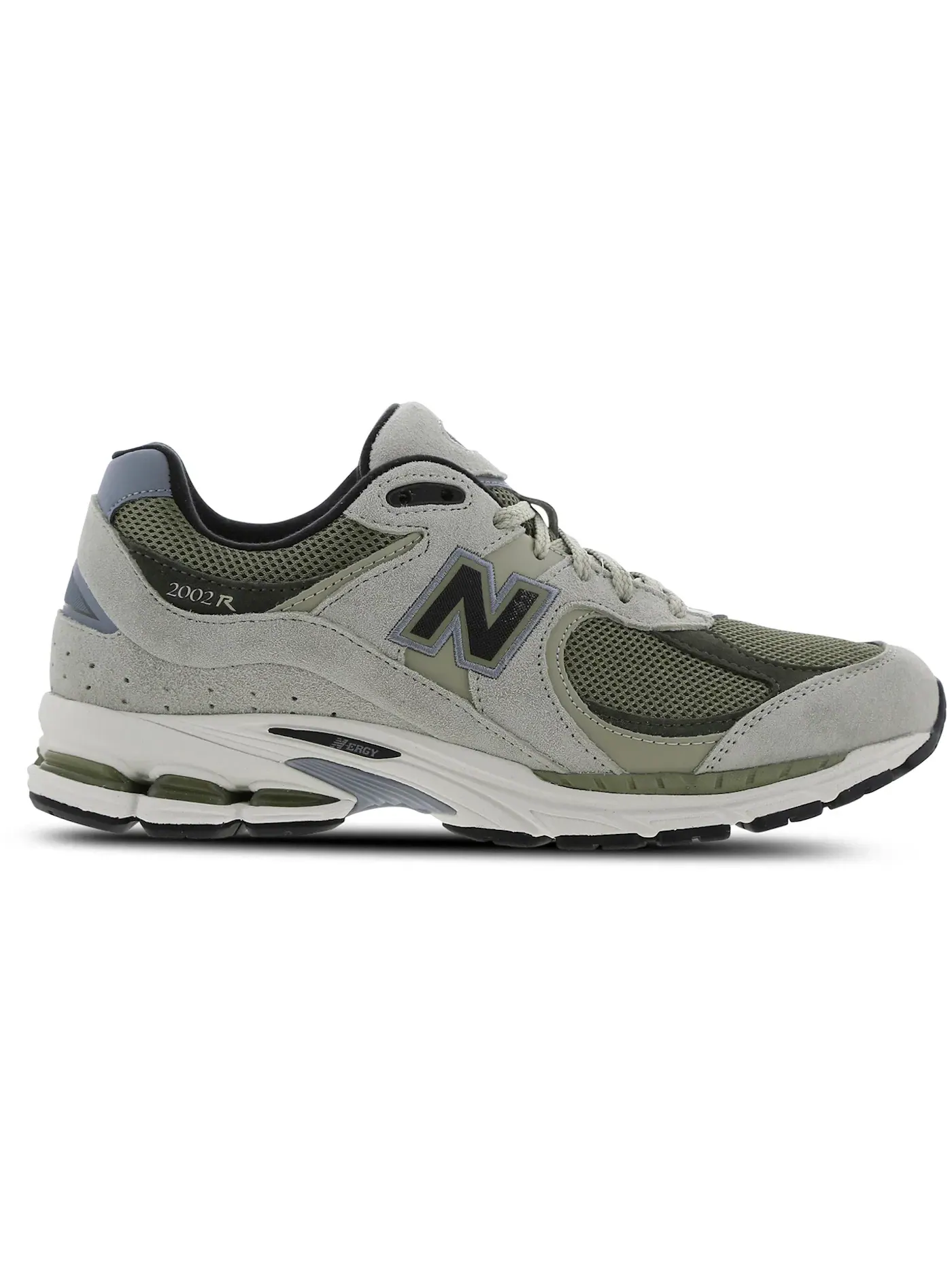 Мужские кроссовки Lifestyle New Balance 2002R — изображение 1 из 1, серебристый/оливковый
