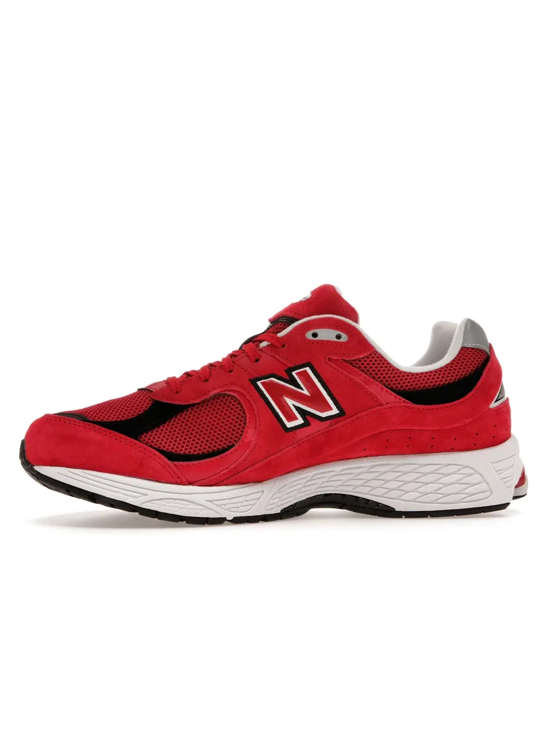 Мужские кроссовки Lifestyle New Balance 2002R — изображение 3 из 4, красный/черный