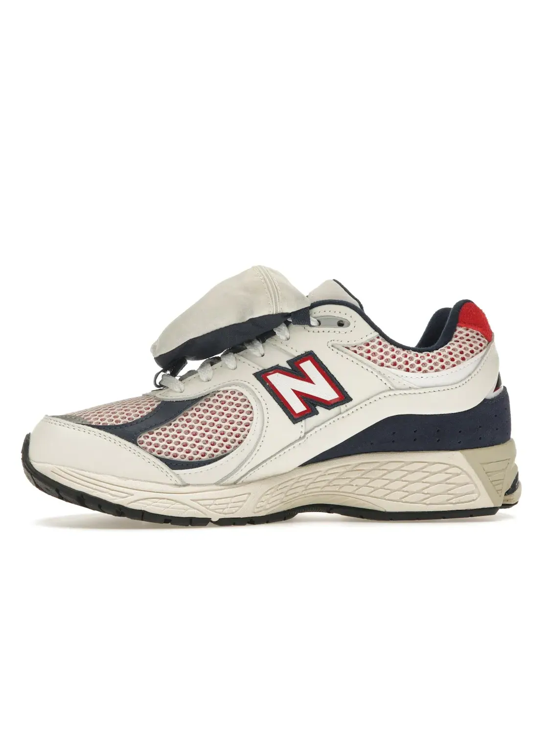 Мужские кроссовки Lifestyle New Balance 2002R — изображение 3 из 4, красный/темно-синий