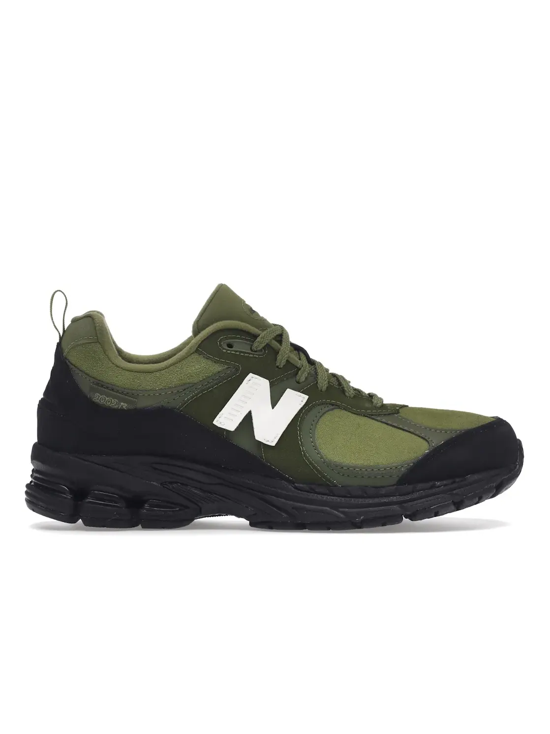 Мужские кроссовки Lifestyle New Balance 2002R The Basement — изображение 1 из 4, зеленый/черный
