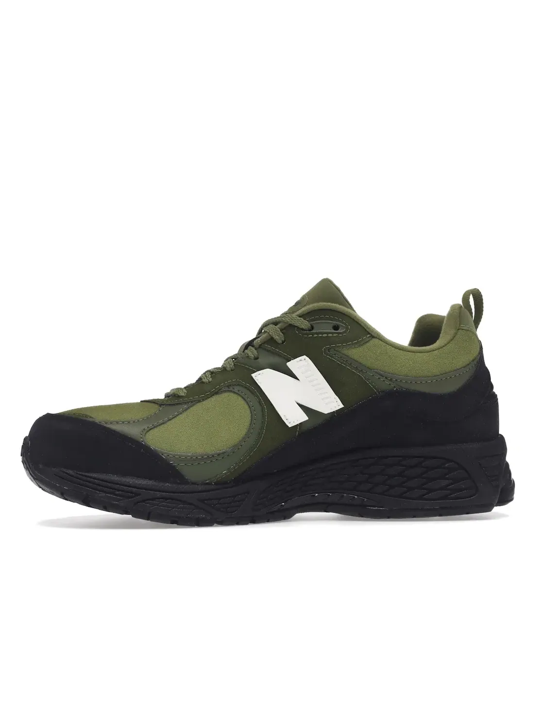 Мужские кроссовки Lifestyle New Balance 2002R The Basement — изображение 3 из 4, зеленый/черный