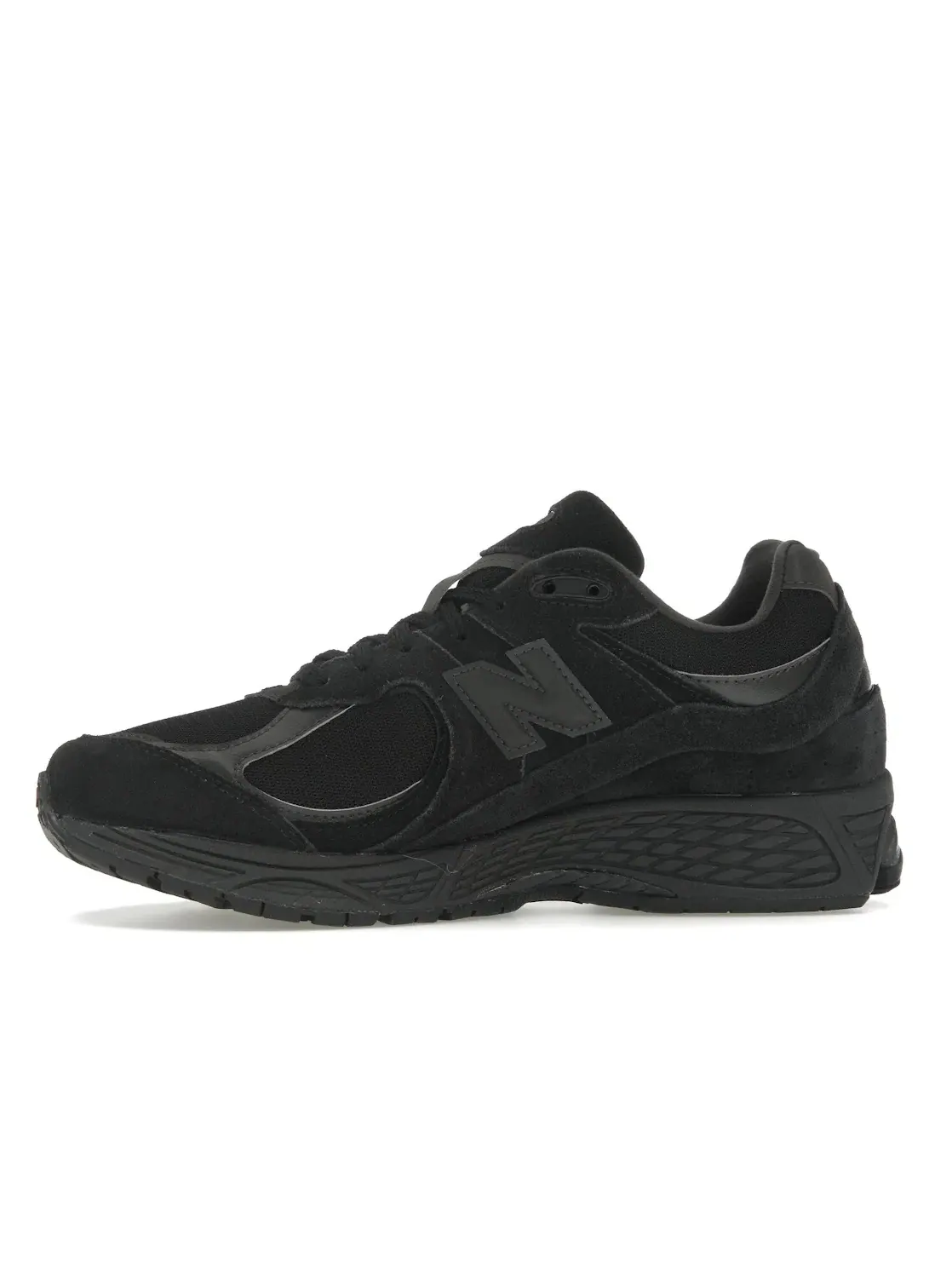 Мужские кроссовки с замшевым верхом New Balance 2002R — изображение 3 из 4, черный