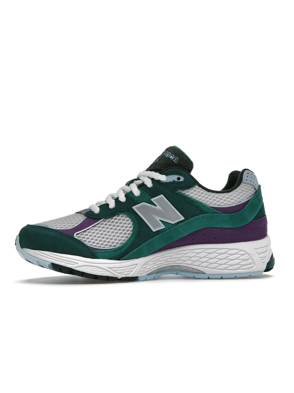 Мужские кроссовки с замшевыми накладками New Balance 2002R Up There Backyard Legends — изображение 3 из 4