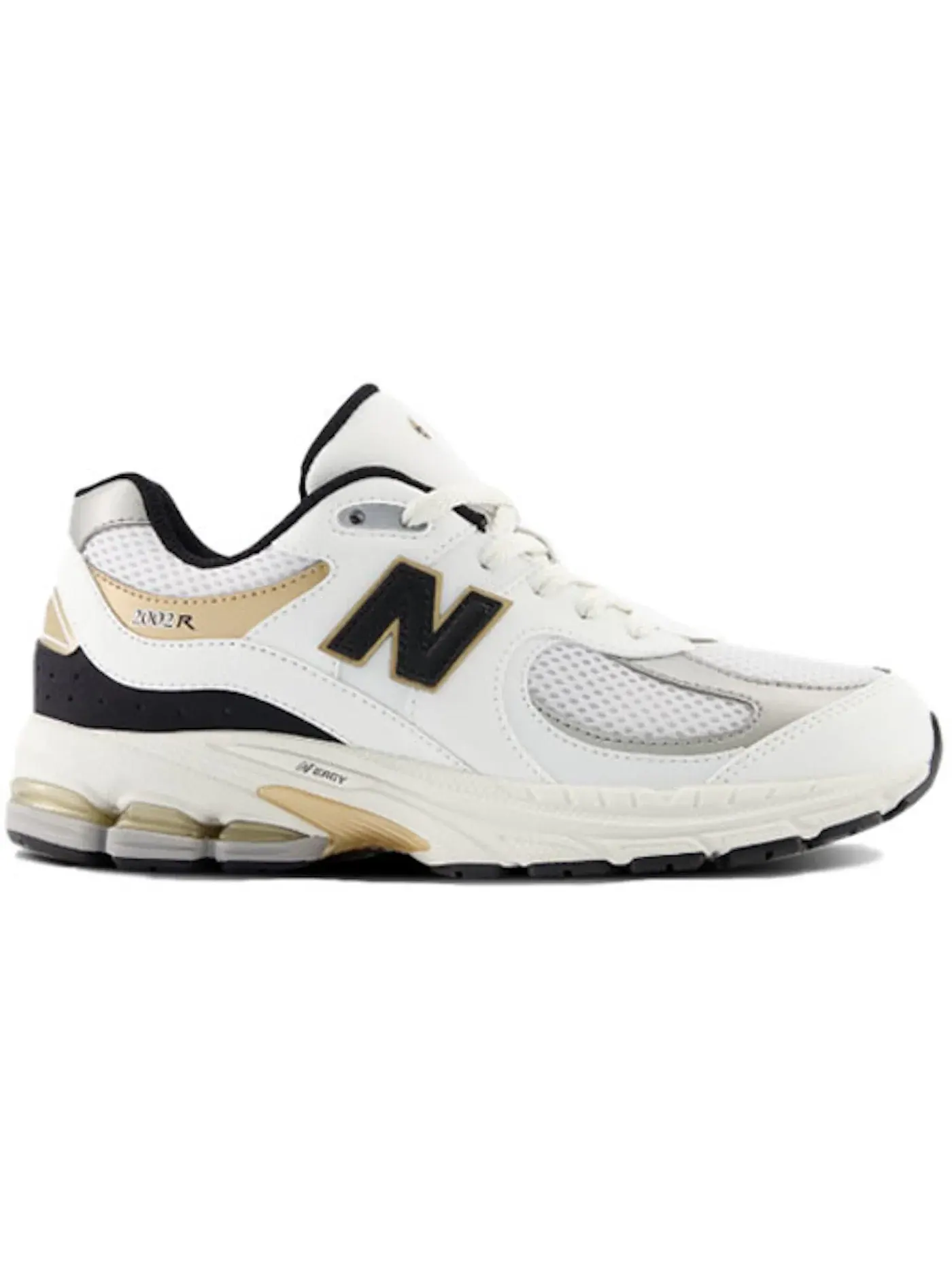 Детские кроссовки Lifestyle New Balance 2002R — изображение 1 из 1, белый черный золотистый