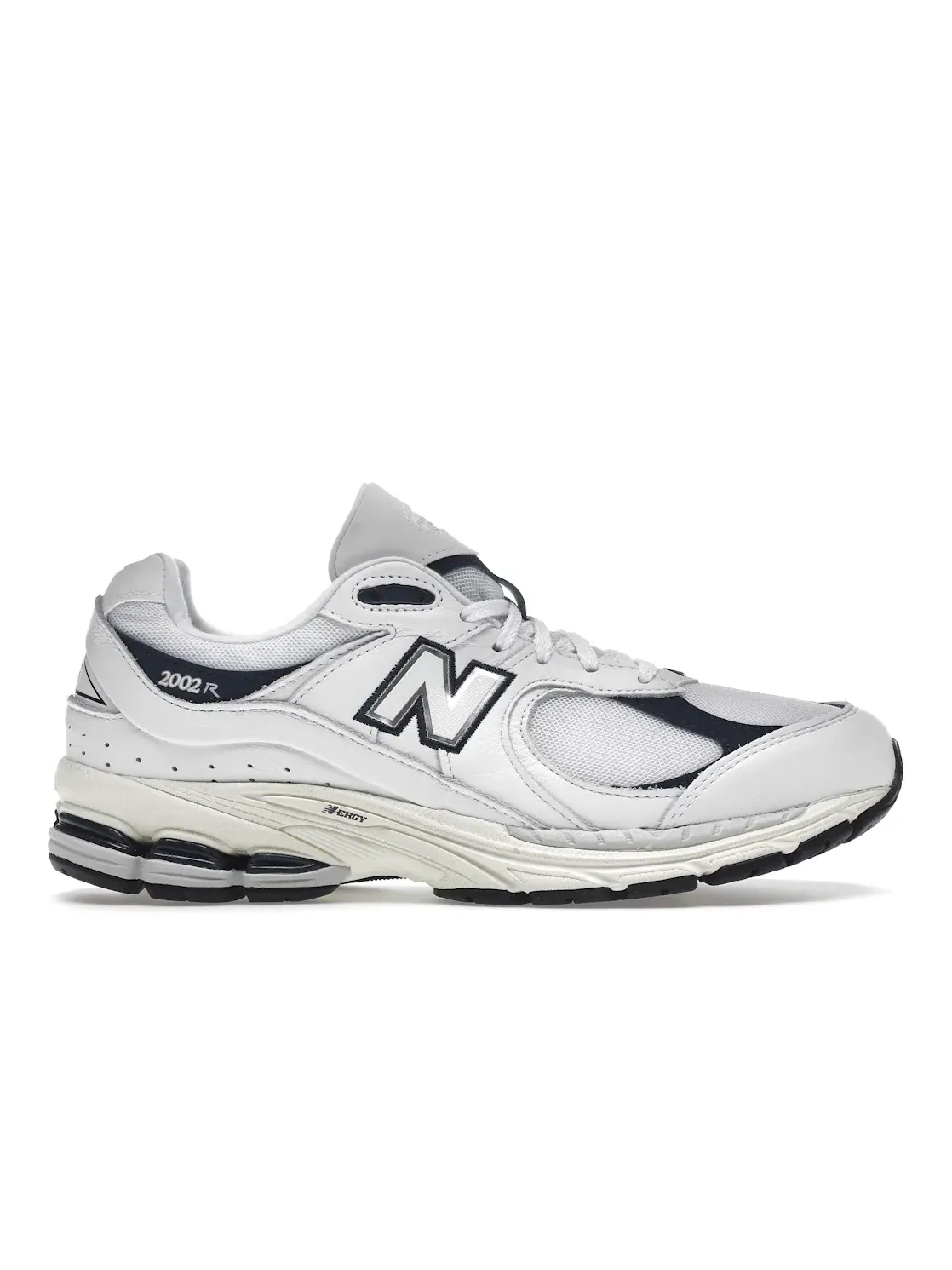 Мужские кроссовки с кожаным верхом New Balance 2002R — изображение 1 из 4, белый/натуральный индиго