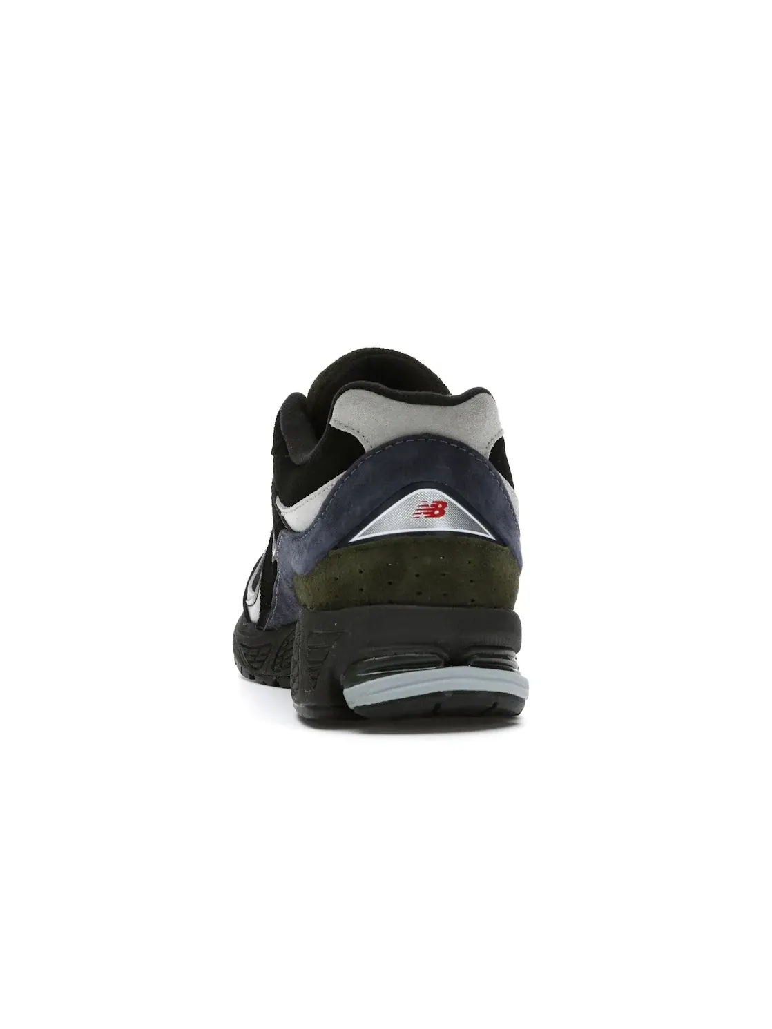 Мужские кроссовки Lifestyle с замшевым верхом New Balance 2002R — изображение 4 из 4, черный/зеленый/серый
