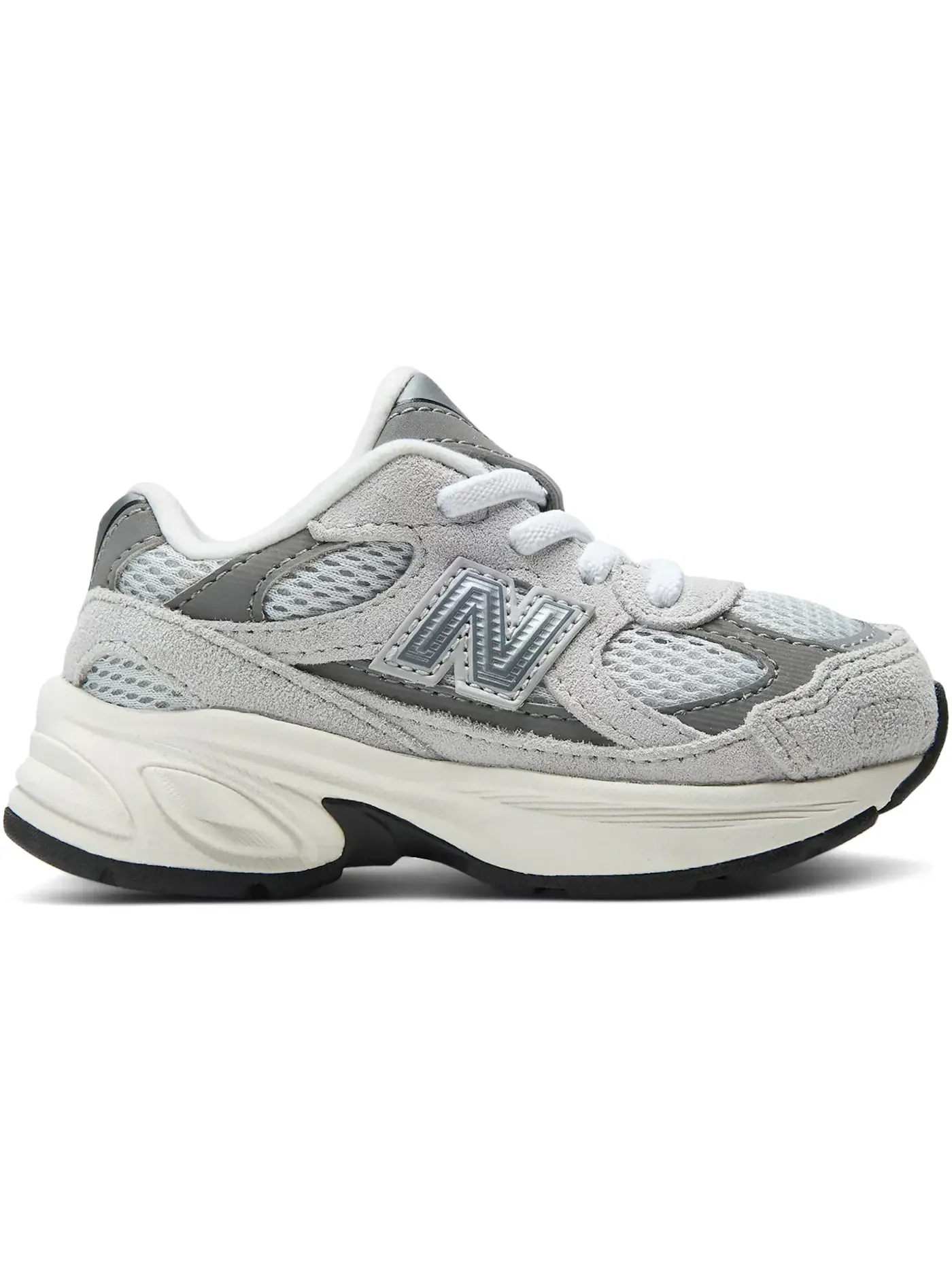 Детские кроссовки на шнурках Lifestyle New Balance 2010 Bungee Lace — изображение 1 из 1, серый