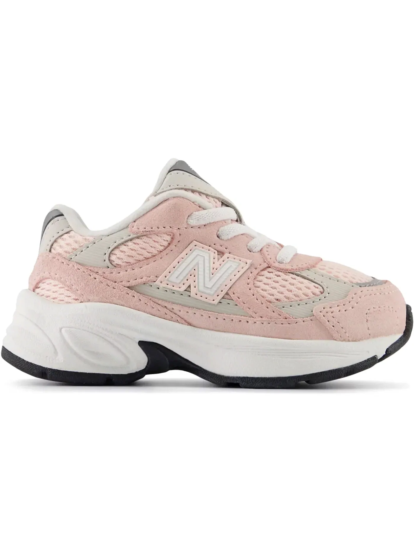 Детские кроссовки со шнурками New Balance 2010 Bungee Lace New Balance — изображение 1 из 1, розовый серый