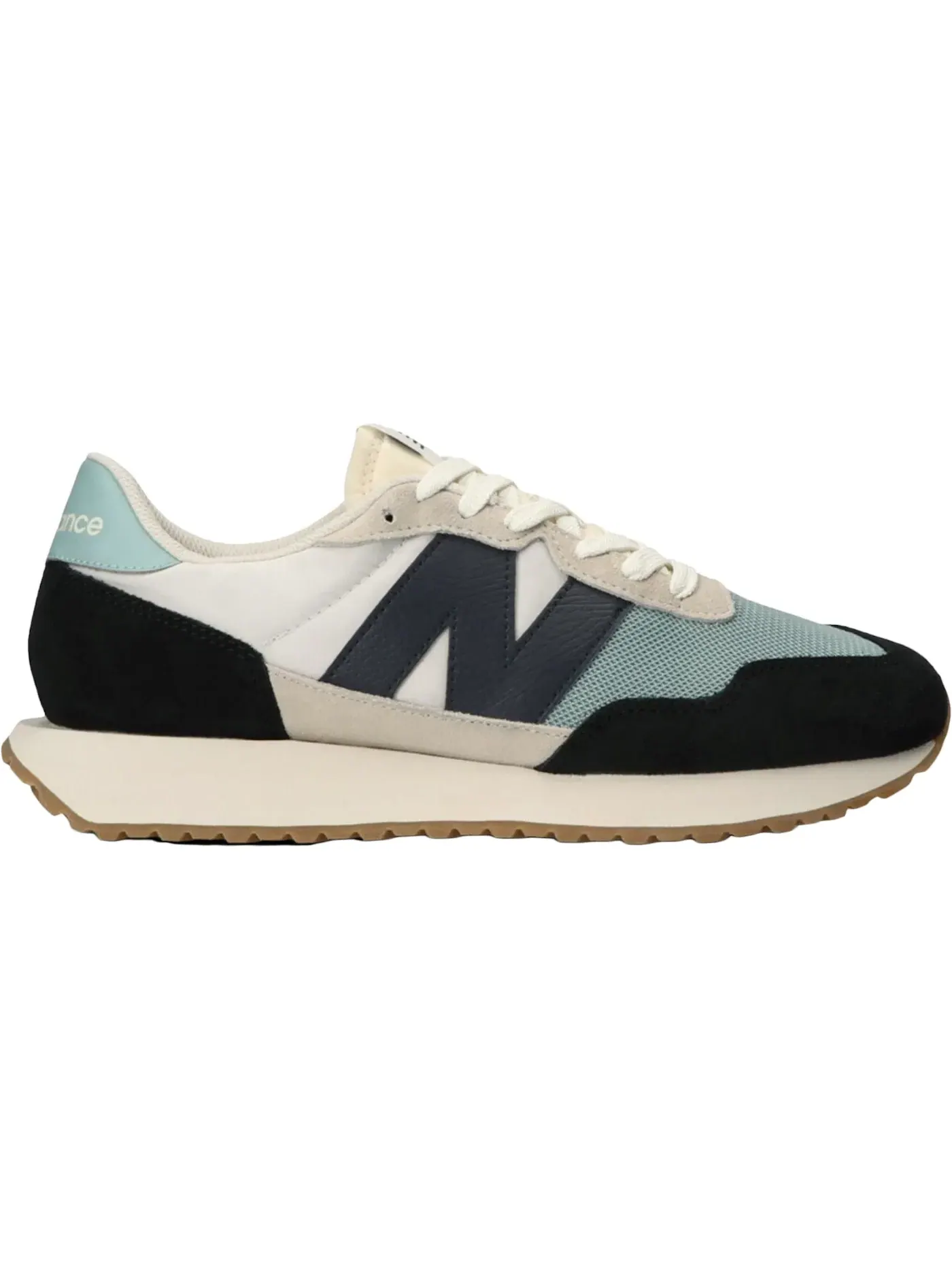 Мужские кроссовки для повседневной носки New Balance 237 — изображение 1 из 1, серый/черный/синий