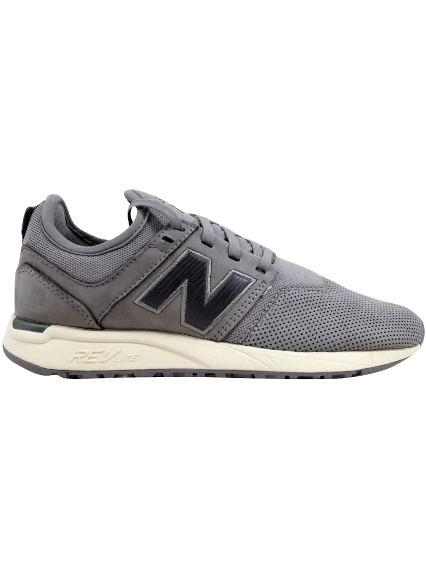 Женские кроссовки с замшевым верхом New Balance 247 — изображение 1 из 1, серый