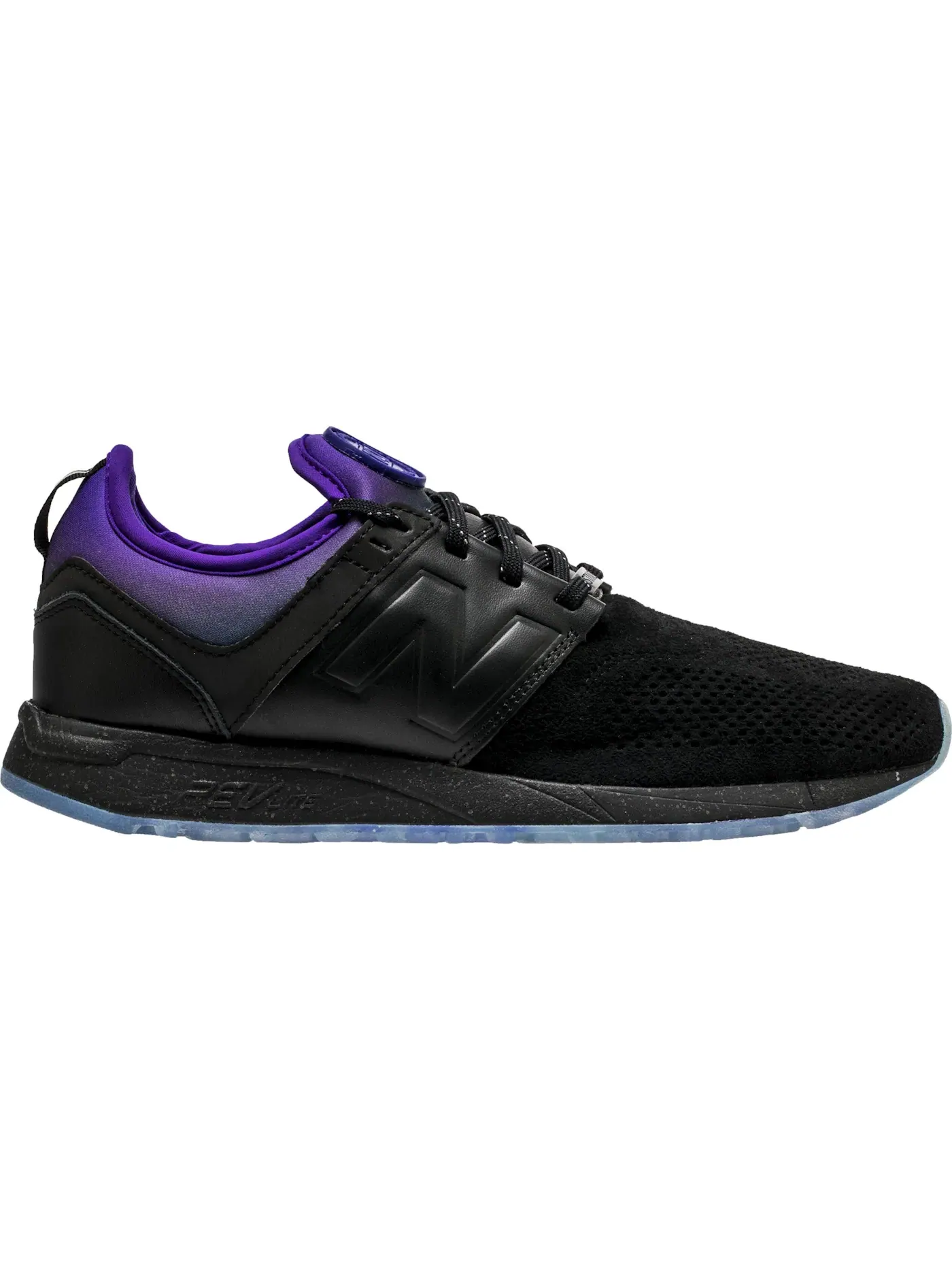 Мужские кроссовки Lifestyle New Balance 247 — изображение 1 из 1, черный/фиолетовый