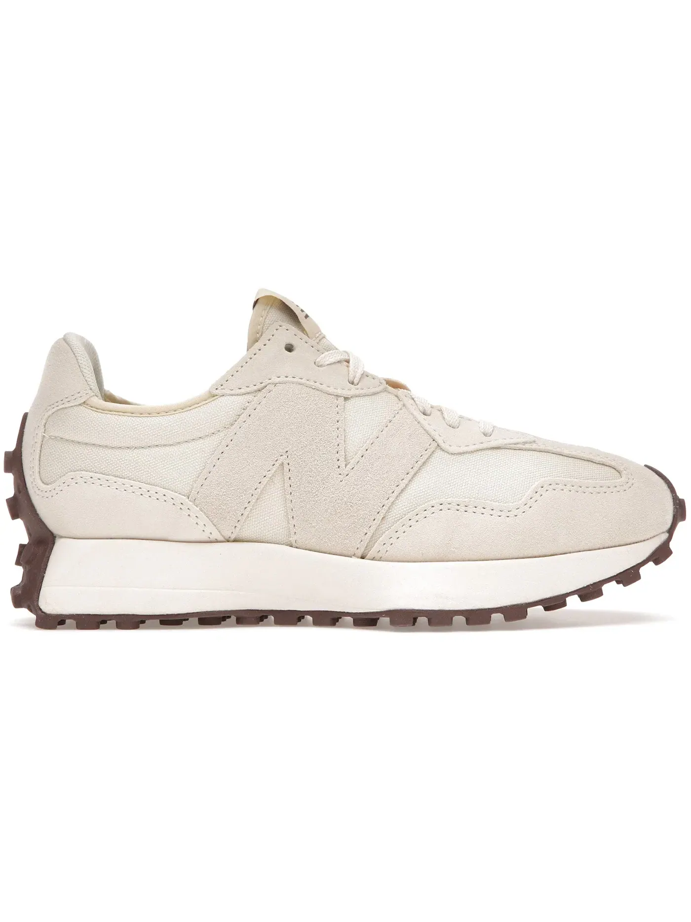 Женские кроссовки с дышащим верхом New Balance 327 — изображение 1 из 1, бежевый