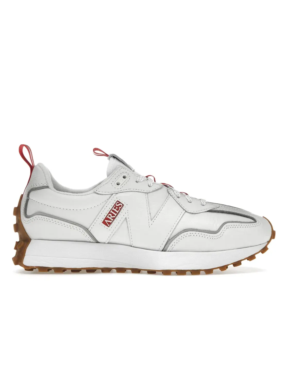 Мужские кроссовки Lifestyle New Balance 327 — изображение 1 из 4, белый/красный