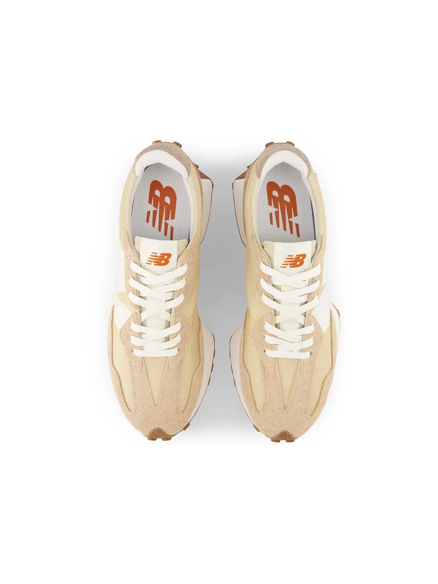 Мужские кроссовки Lifestyle New Balance 327 — изображение 3 из 4, бежевый белый
