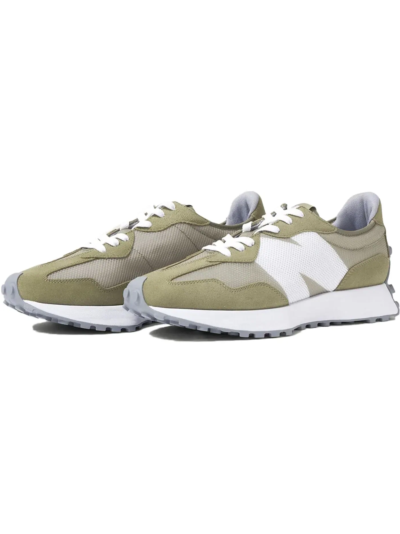 Мужские кроссовки Lifestyle New Balance 327 — изображение 1 из 1, оливковый белый