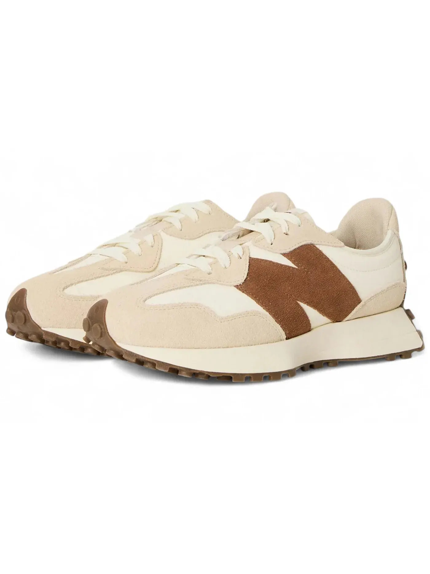 Мужские кроссовки Lifestyle New Balance 327 — изображение 1 из 1, бежевый/коричневый