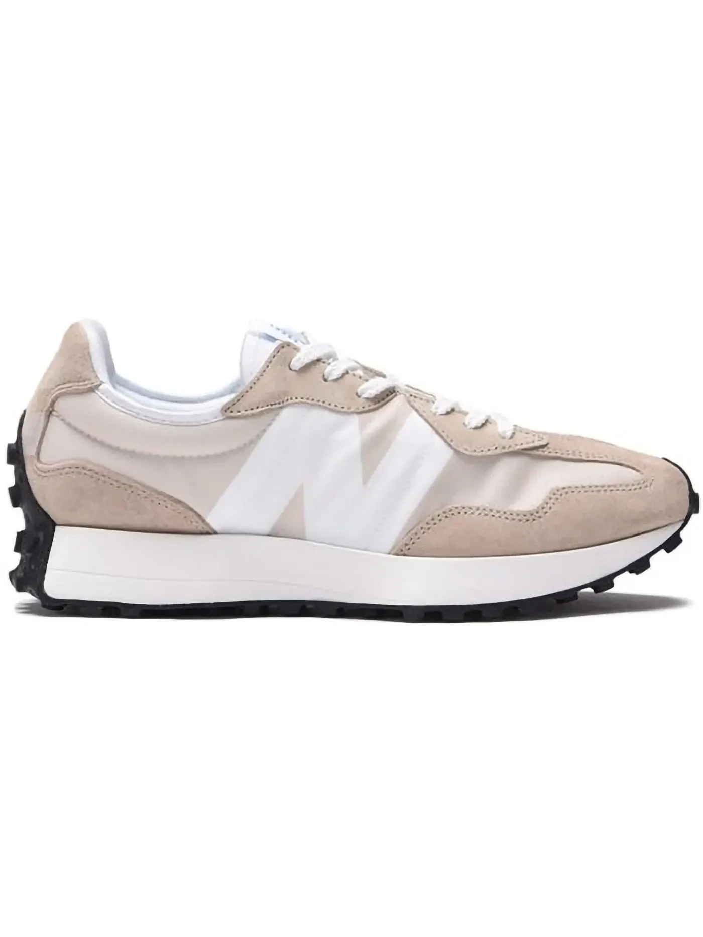 Мужские кроссовки lifestyle New Balance 327 — изображение 1 из 3, бежевый белый