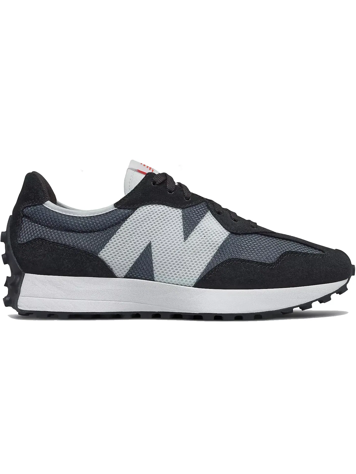 Мужские кроссовки Lifestyle New Balance 327 — изображение 1 из 1, черный/белый